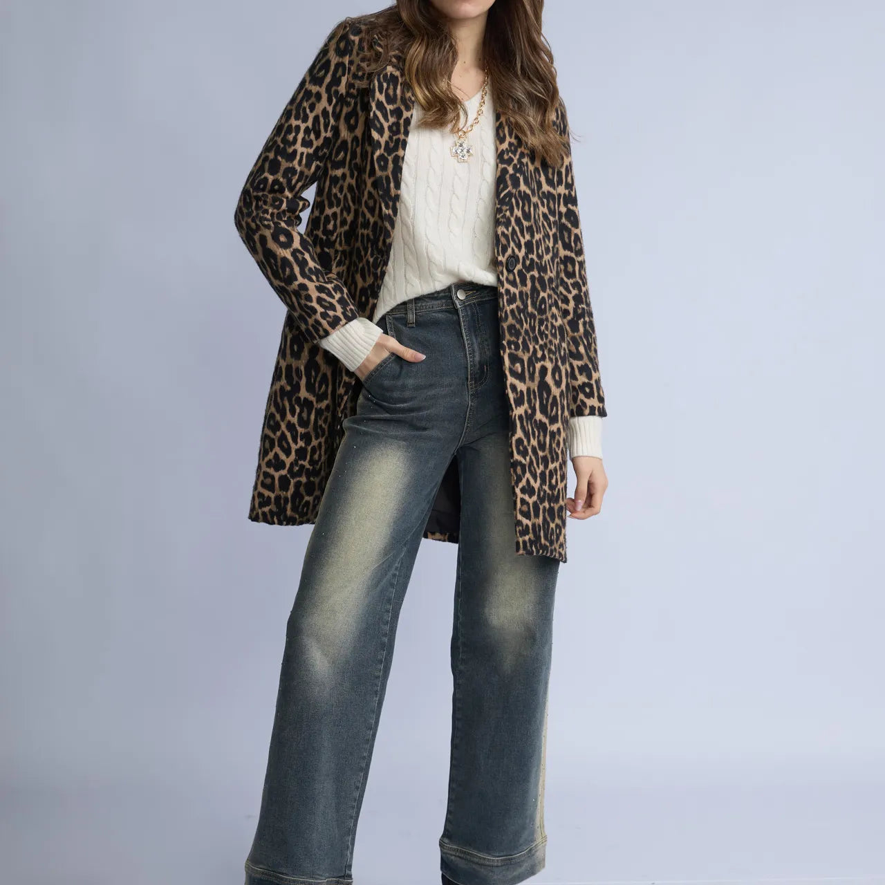 Abrigo Animal Print