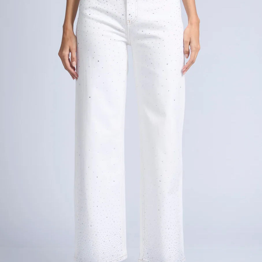 Pantalon Recto Brillos