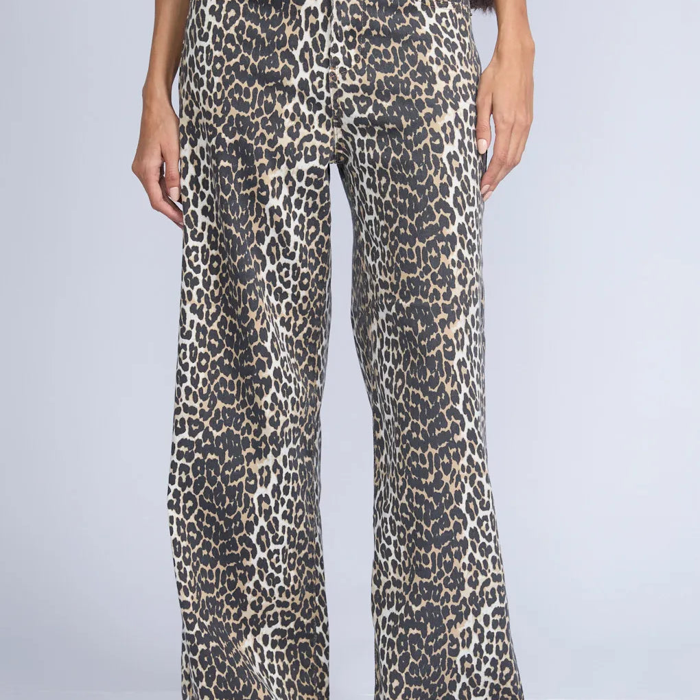 Pantalon Animal Print Recto