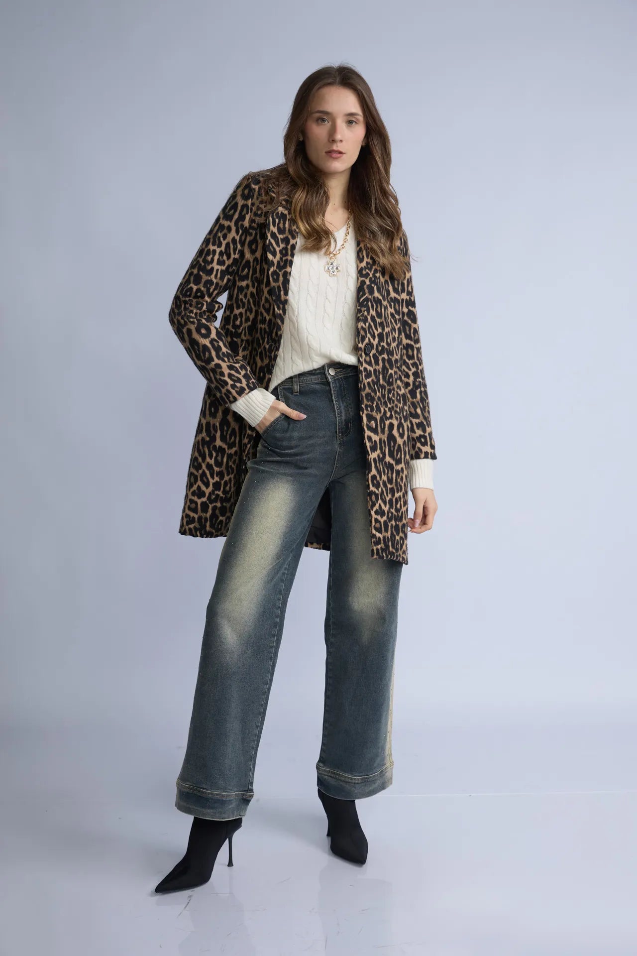 Abrigo Animal Print
