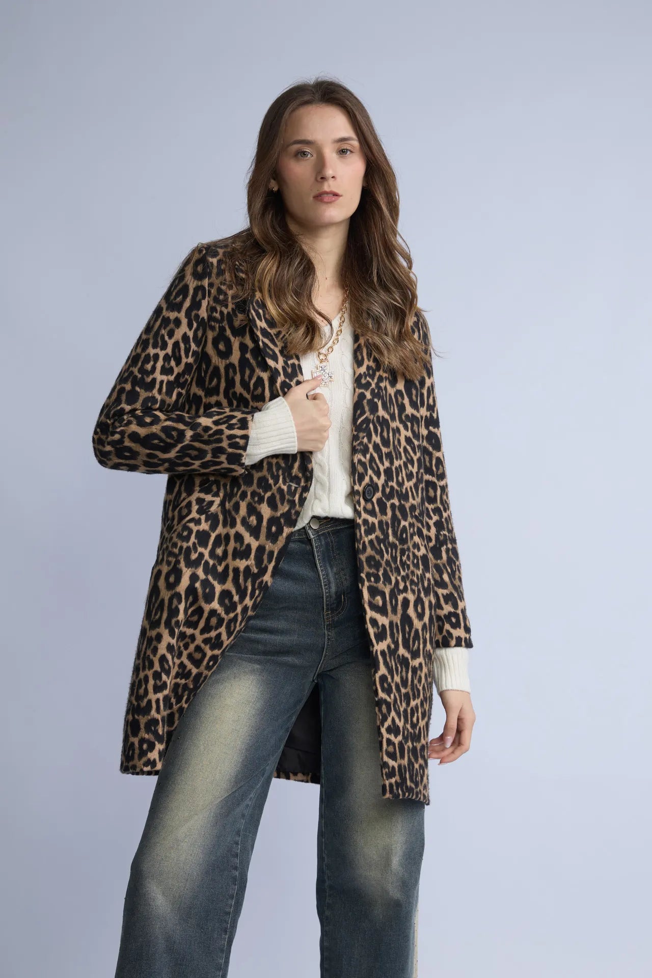 Abrigo Animal Print