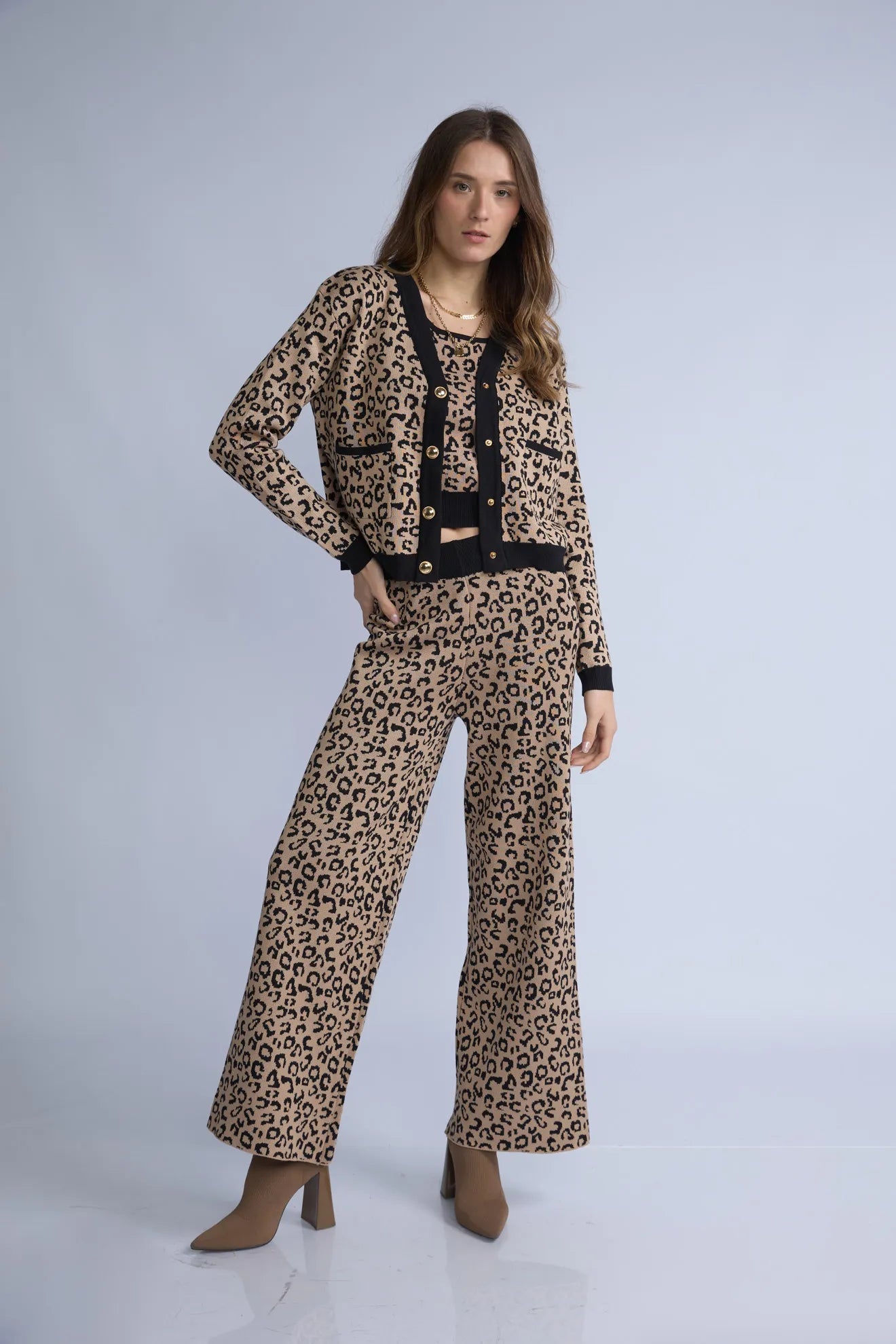 Conjunto Animal Print 3 Piezas