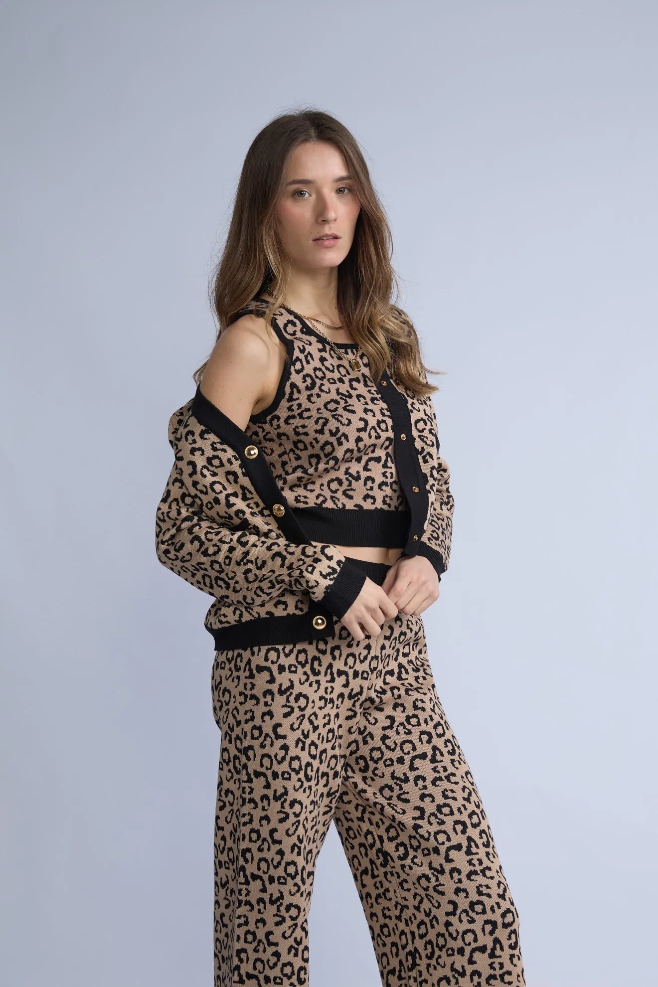 Conjunto Animal Print 3 Piezas