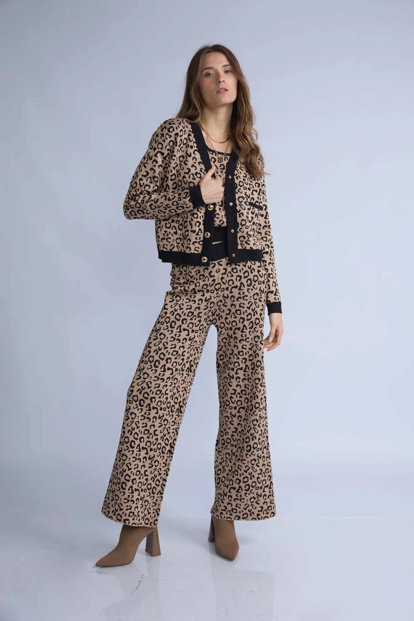 Conjunto Animal Print 3 Piezas