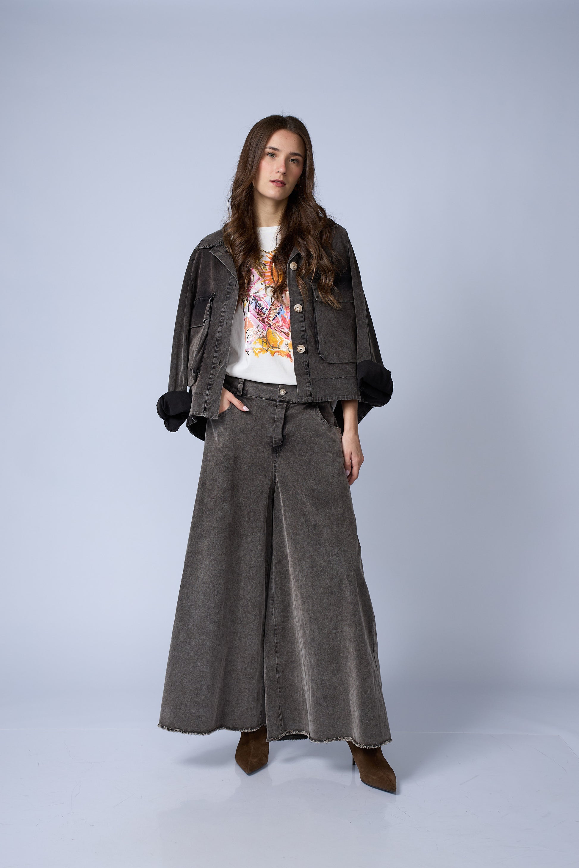 Palazzo Denim Basta Desflecada