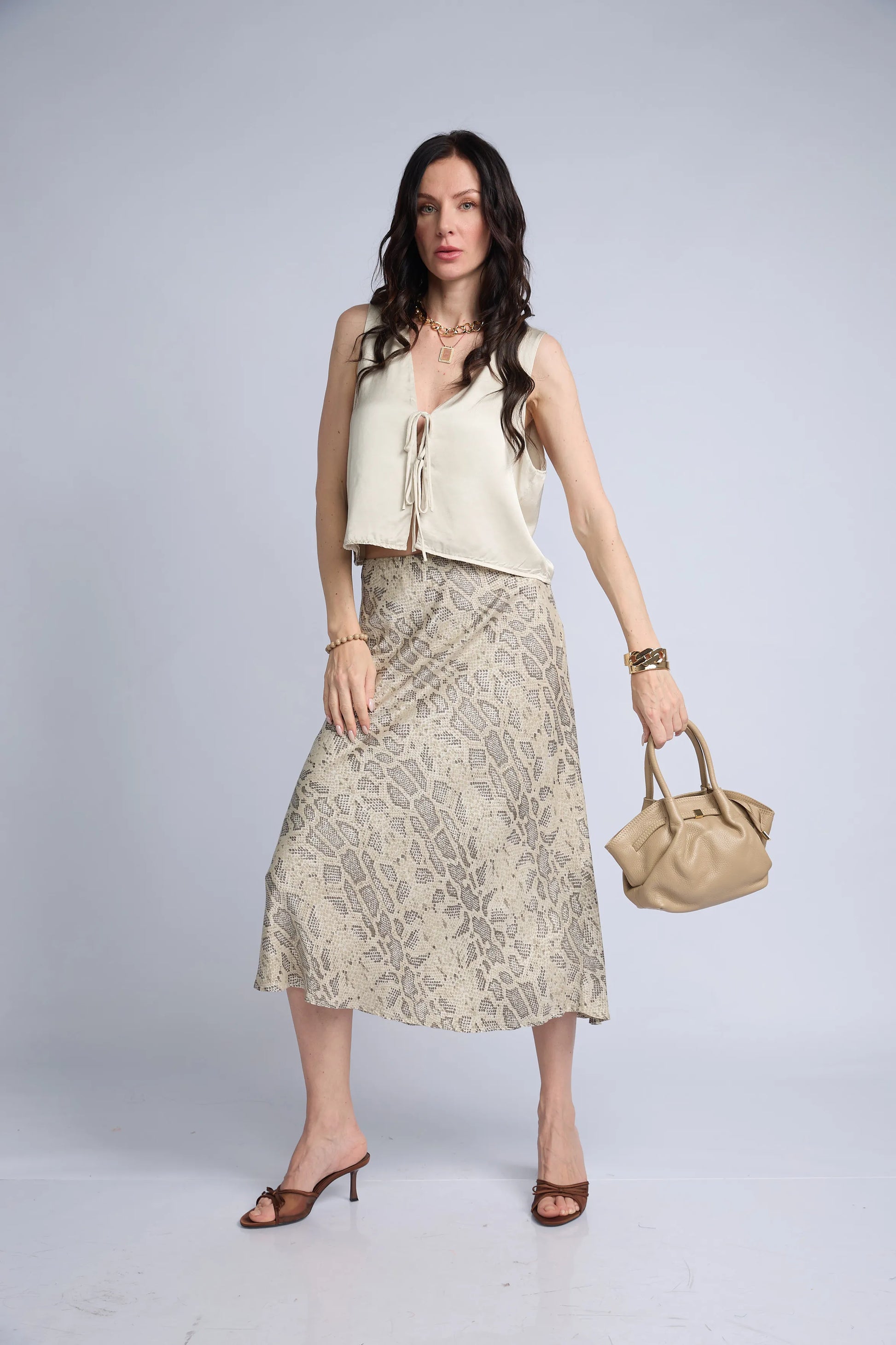 Falda Estampada Print