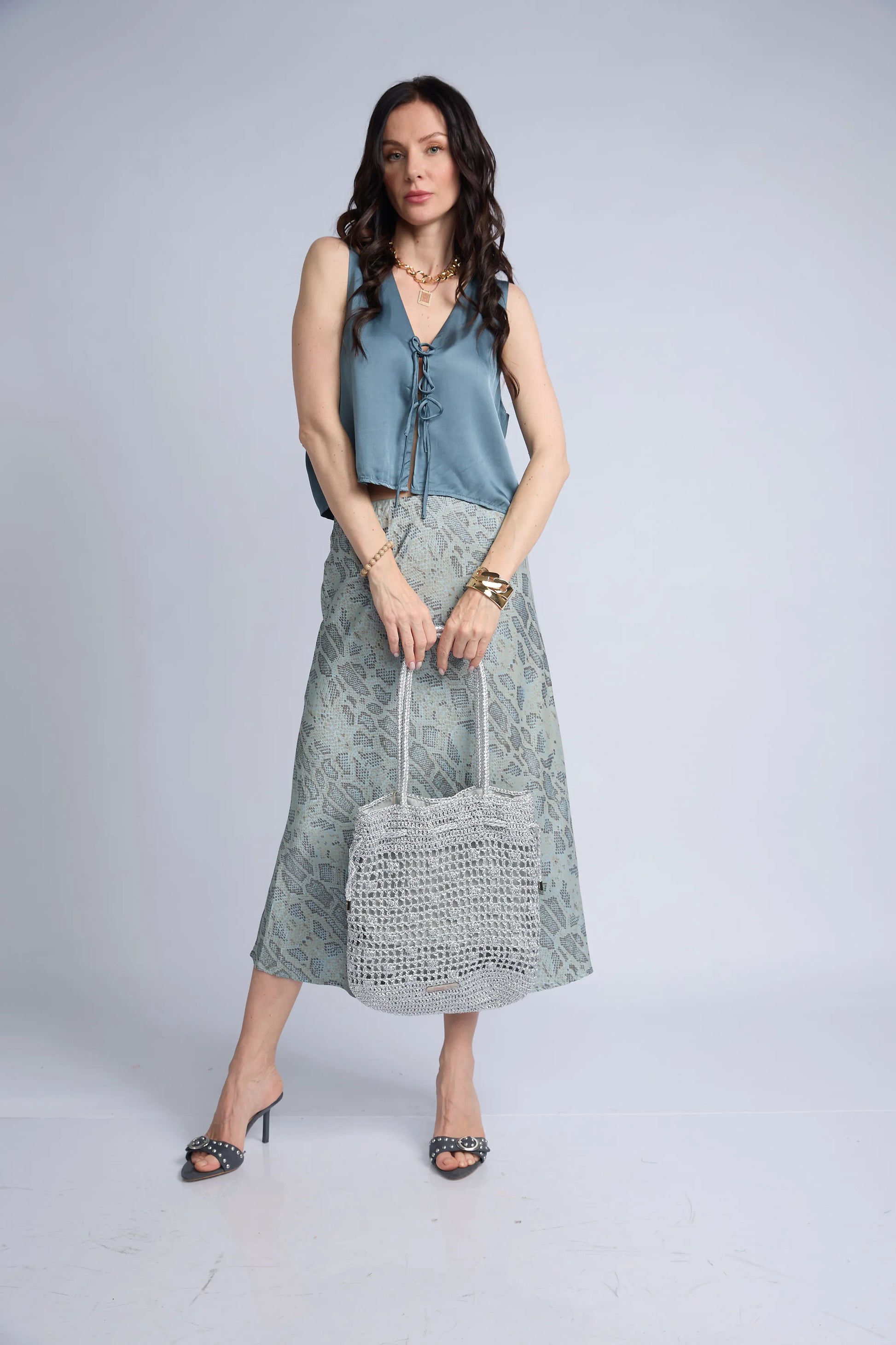 Falda Estampada Print