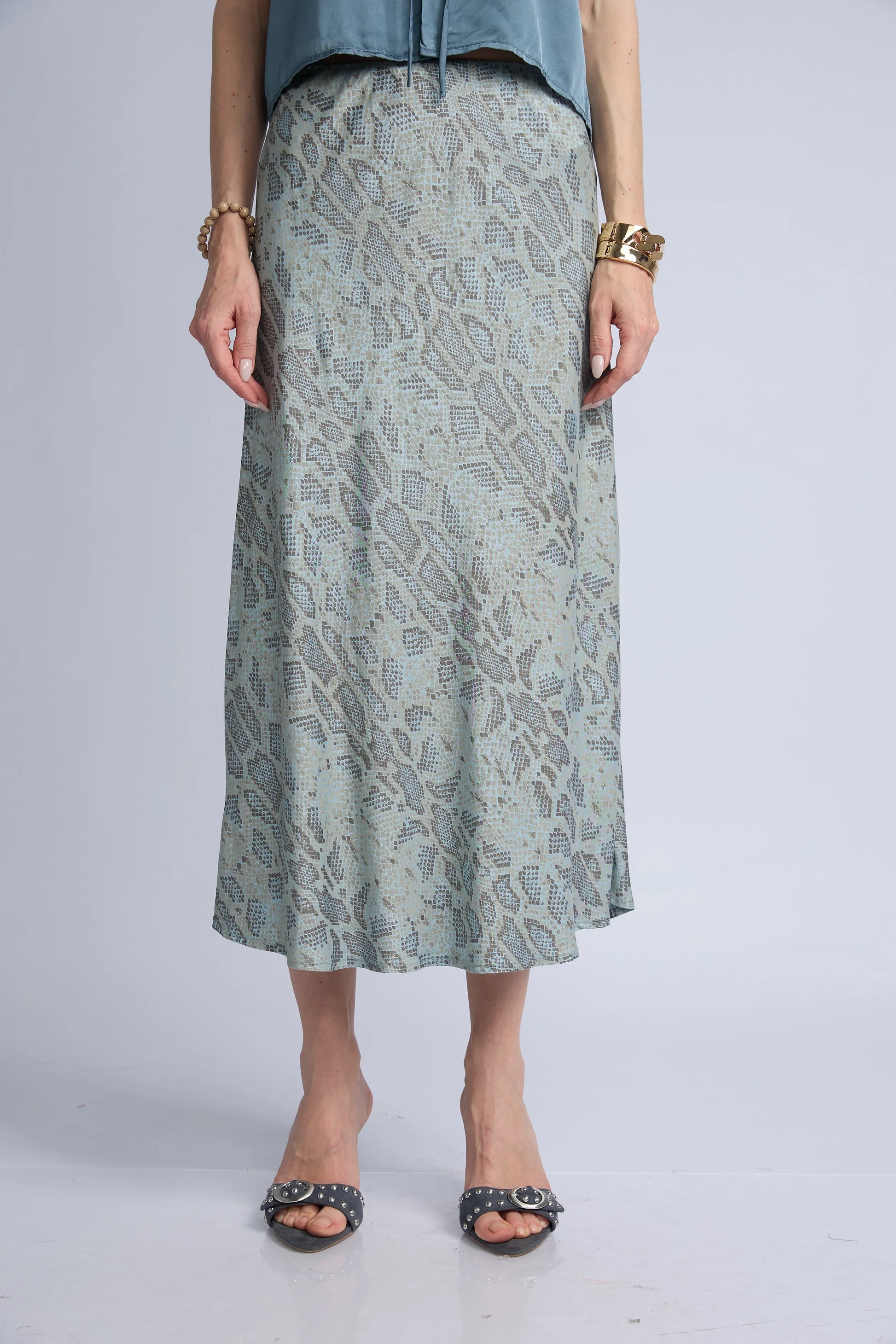 Falda Estampada Print