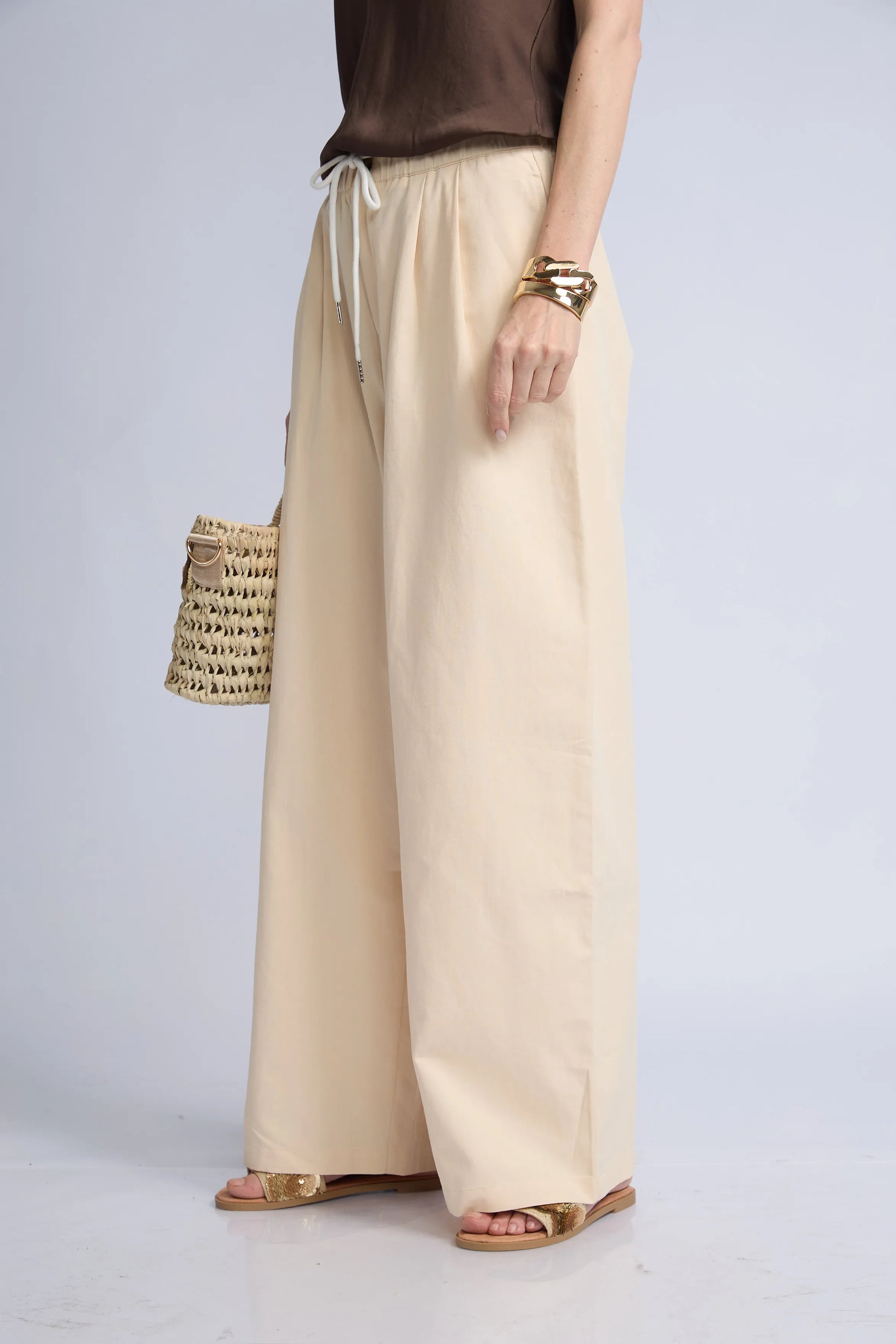 Pantalon Wide Amarre