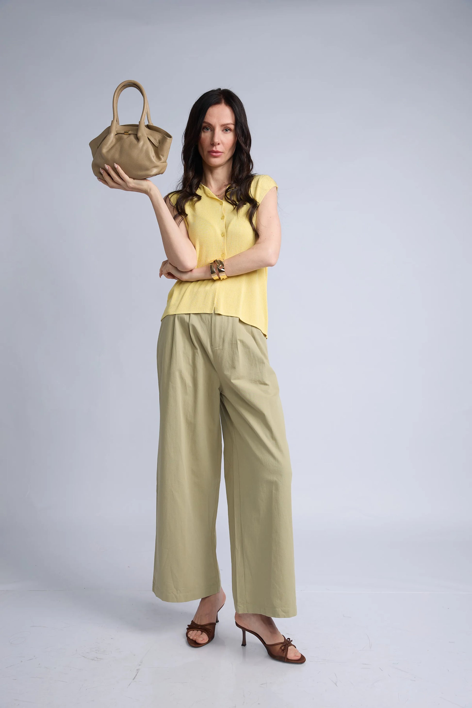 Chaleco Botones Punto