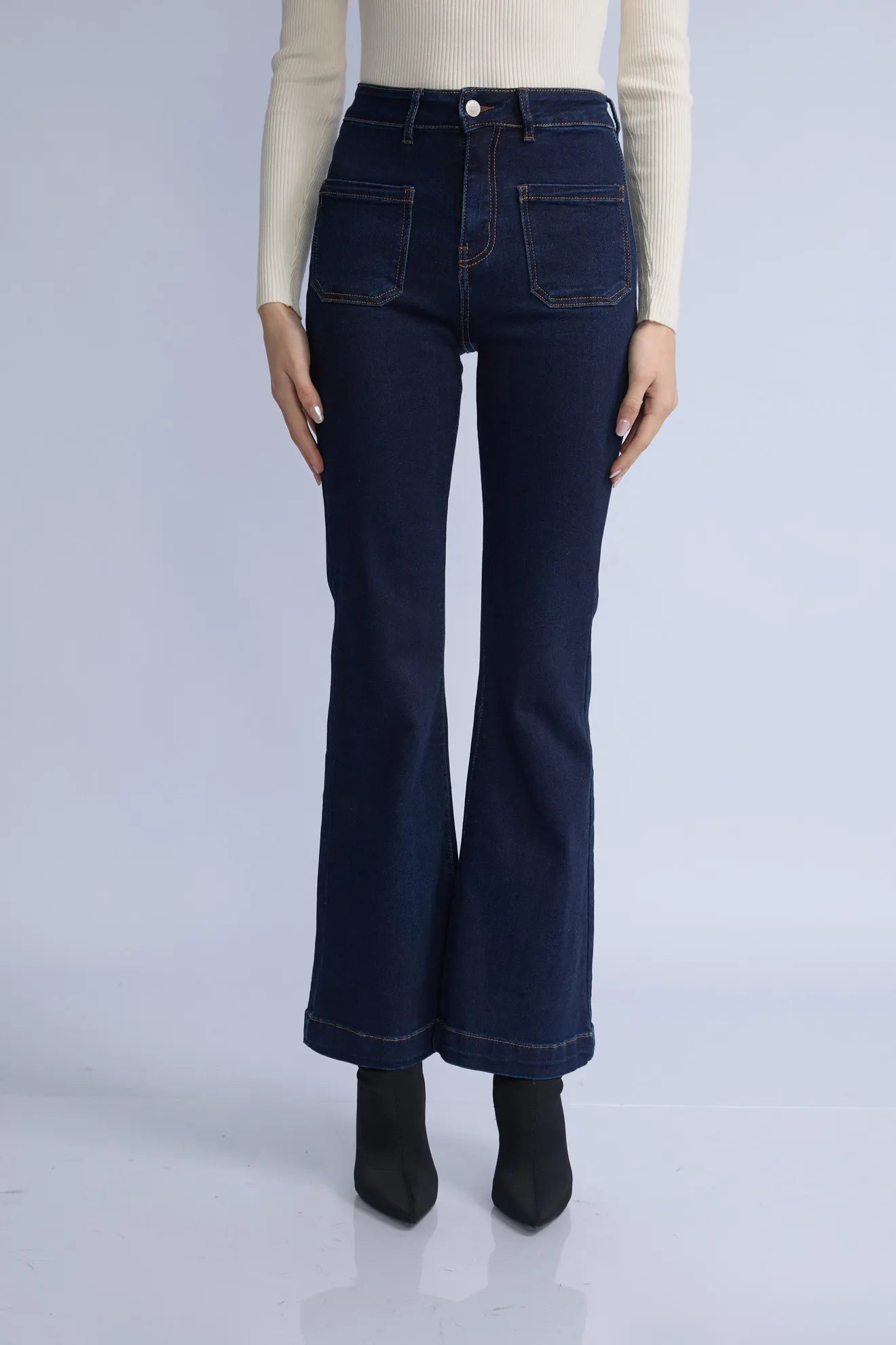 Jean Flare Bolsillos