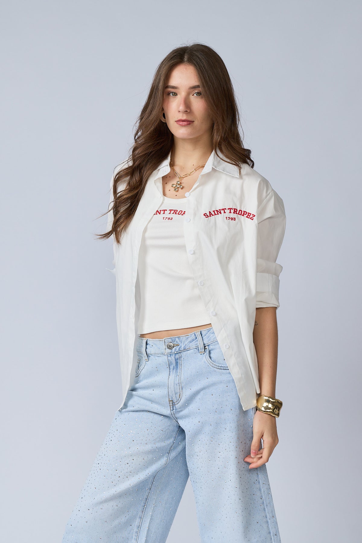 Set Blusa y Top Saint Tropez