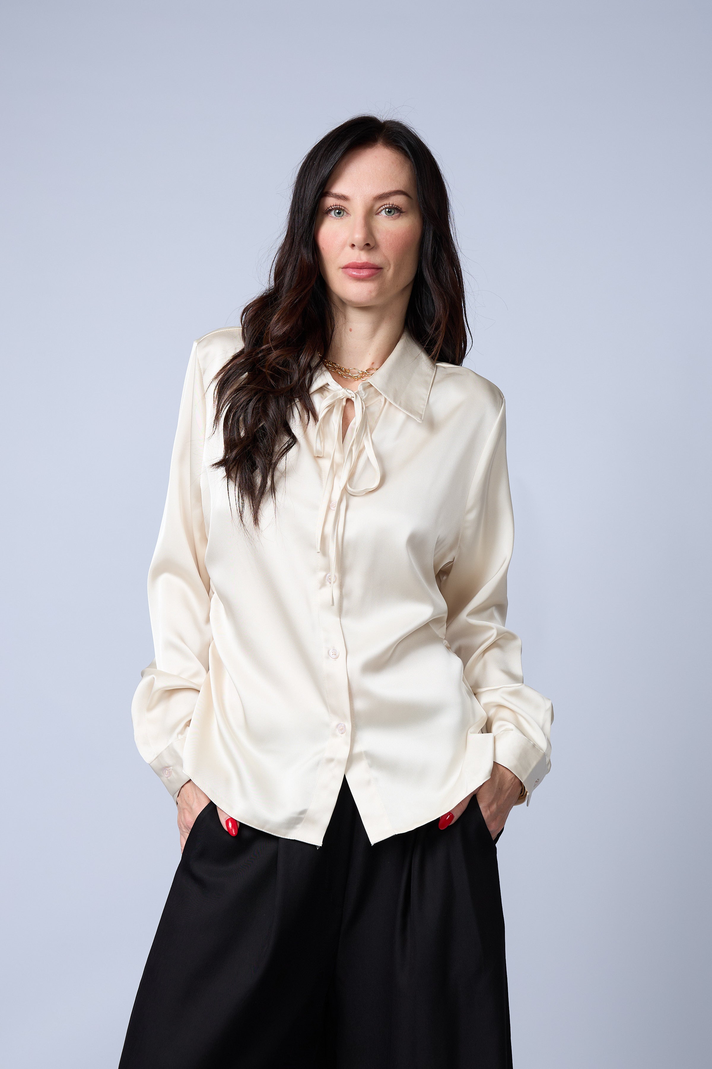 Blusa Amarre Cuello