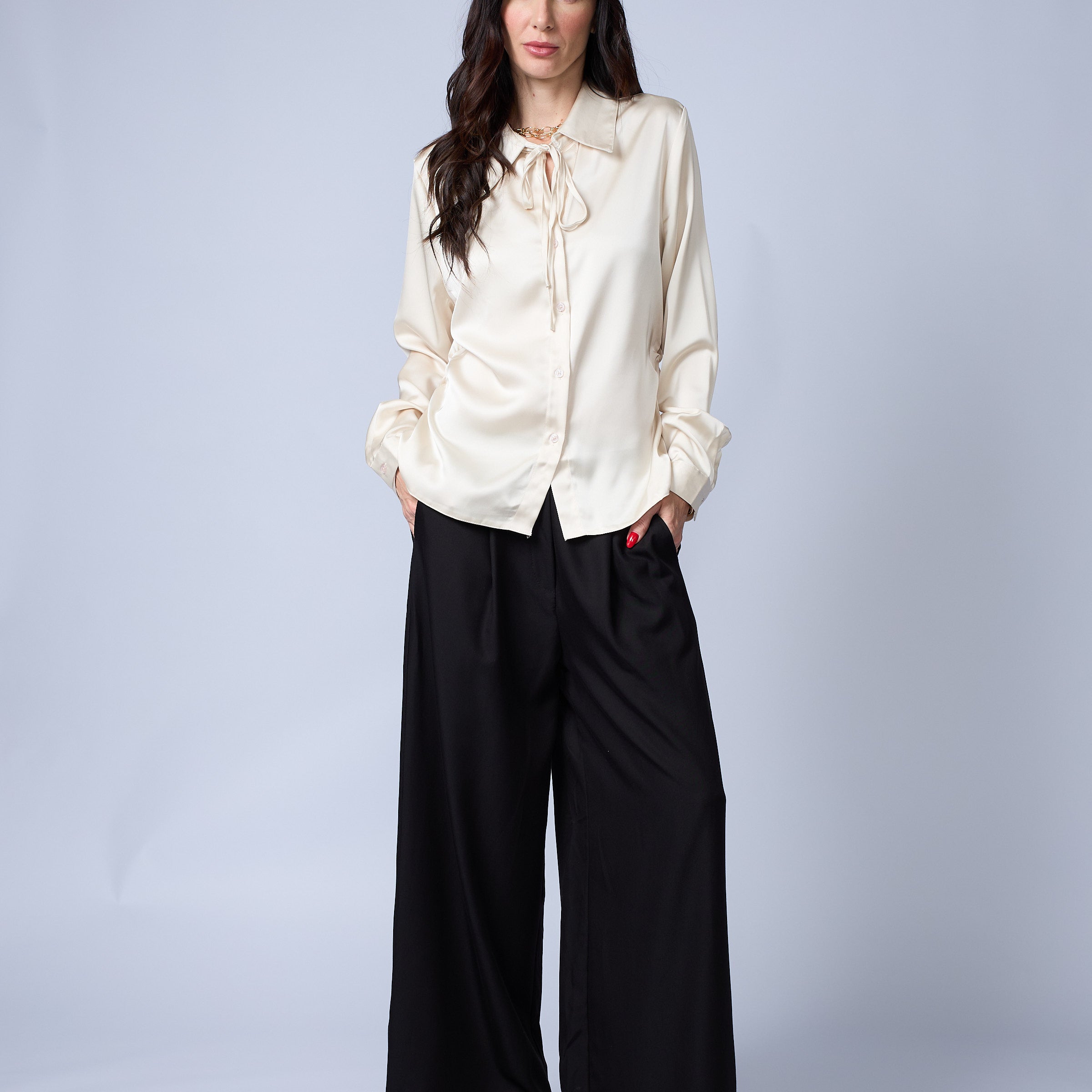 Blusa Amarre Cuello