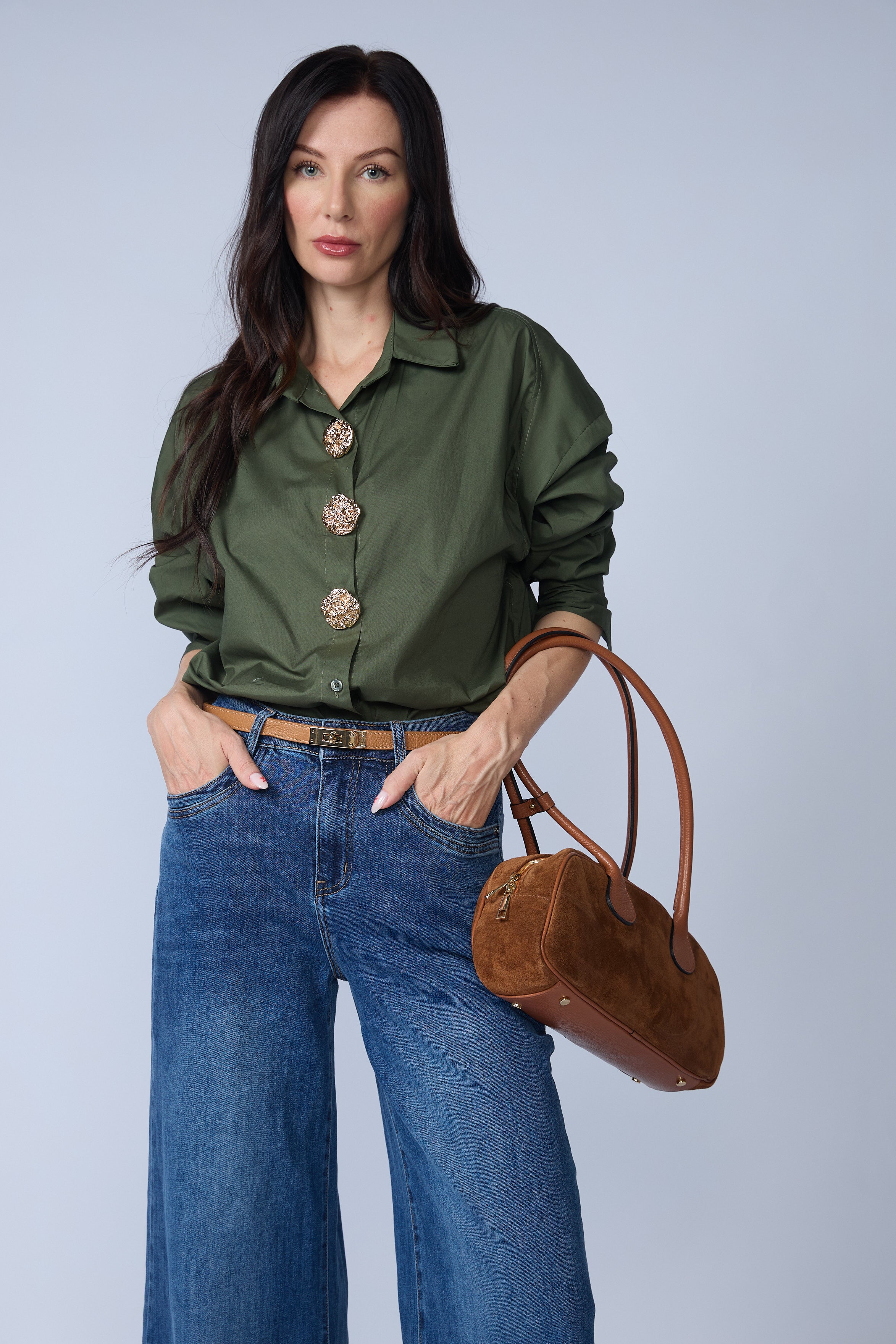 Blusa Broches
