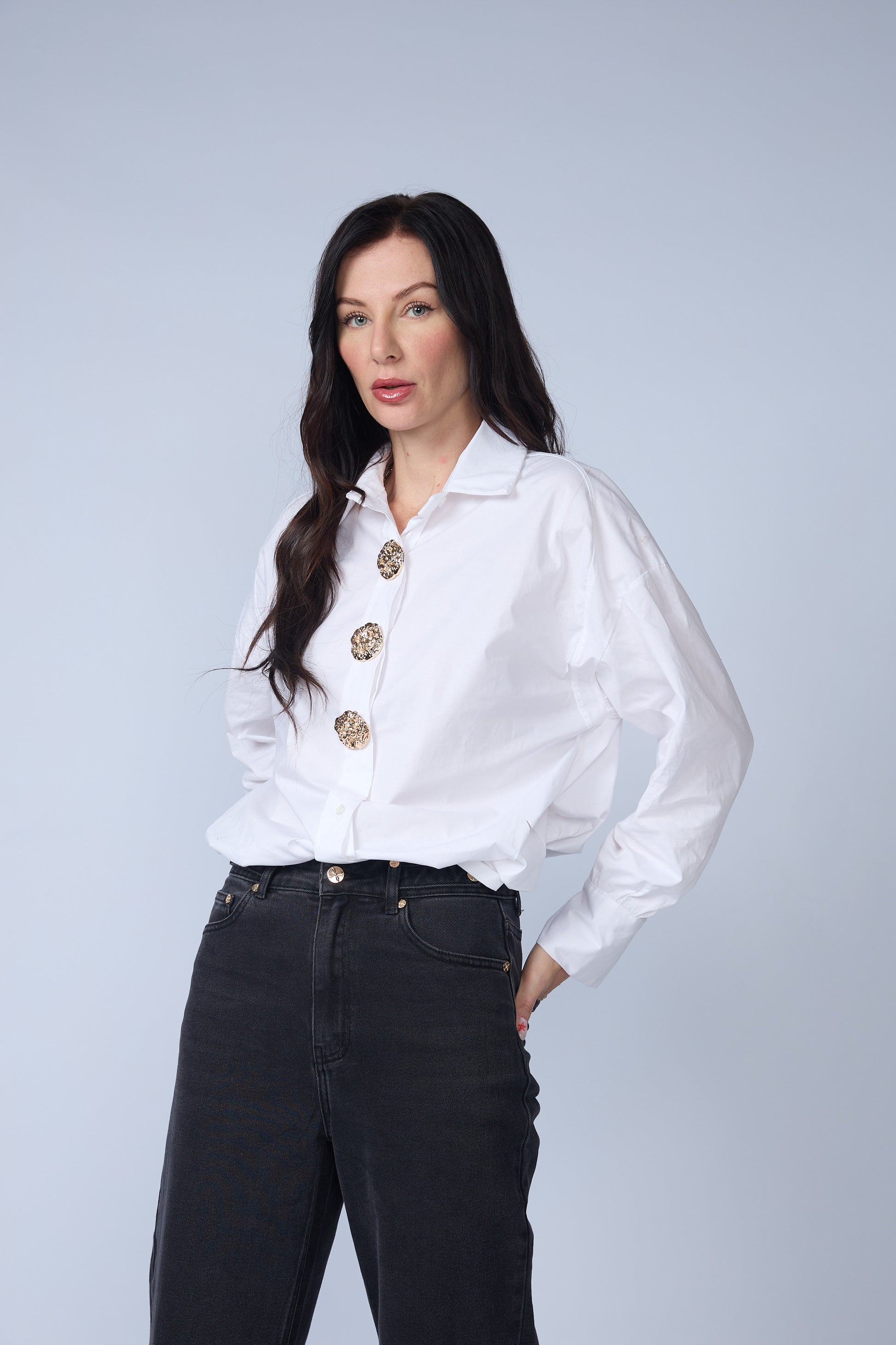 Blusa Broches