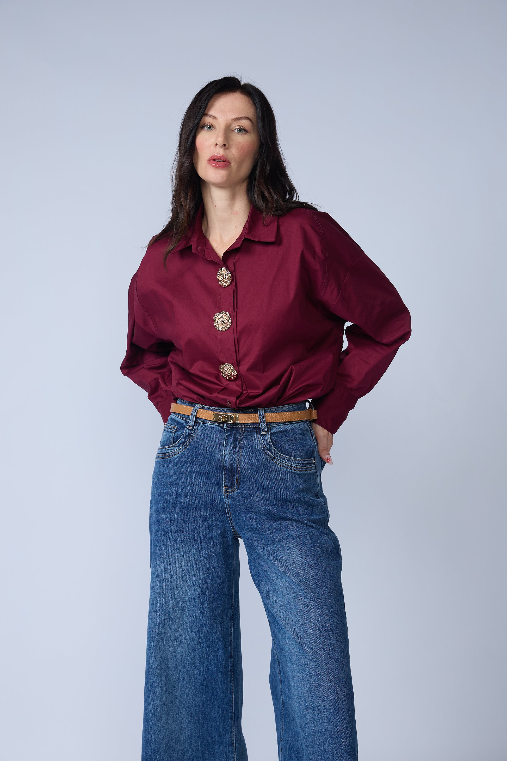 Blusa Broches