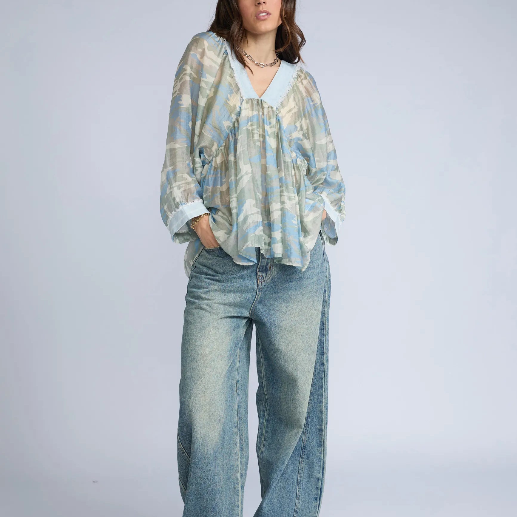 Blusa Camuflada
