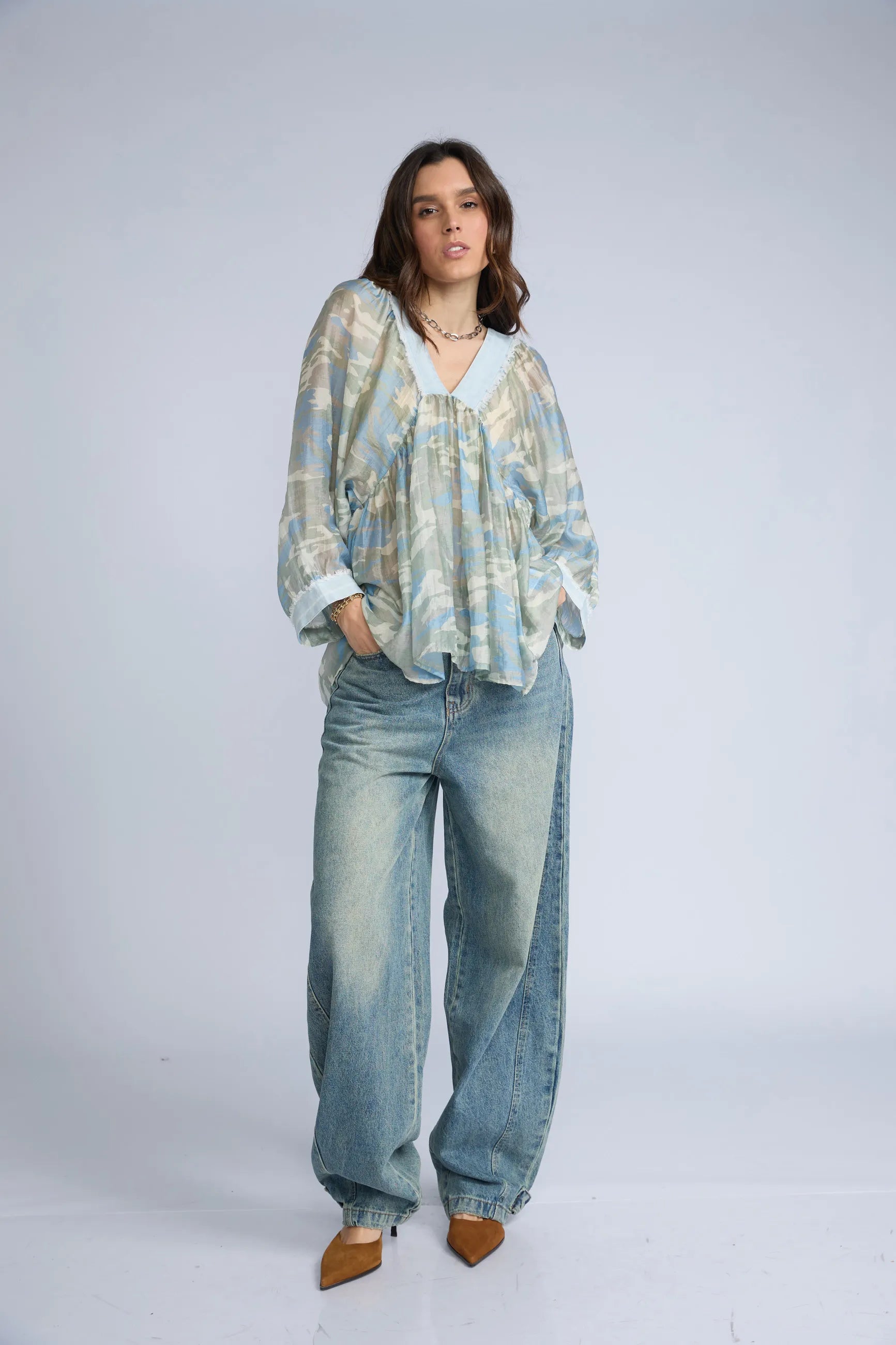 Blusa Camuflada