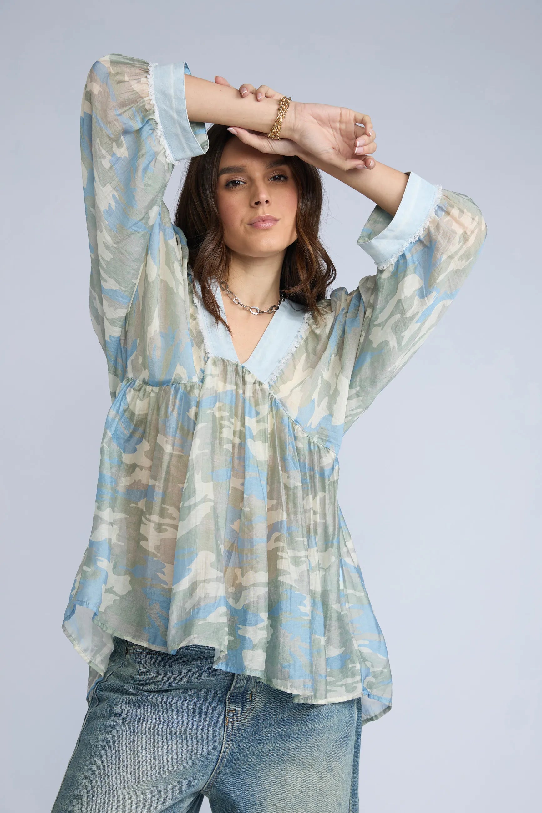 Blusa Camuflada