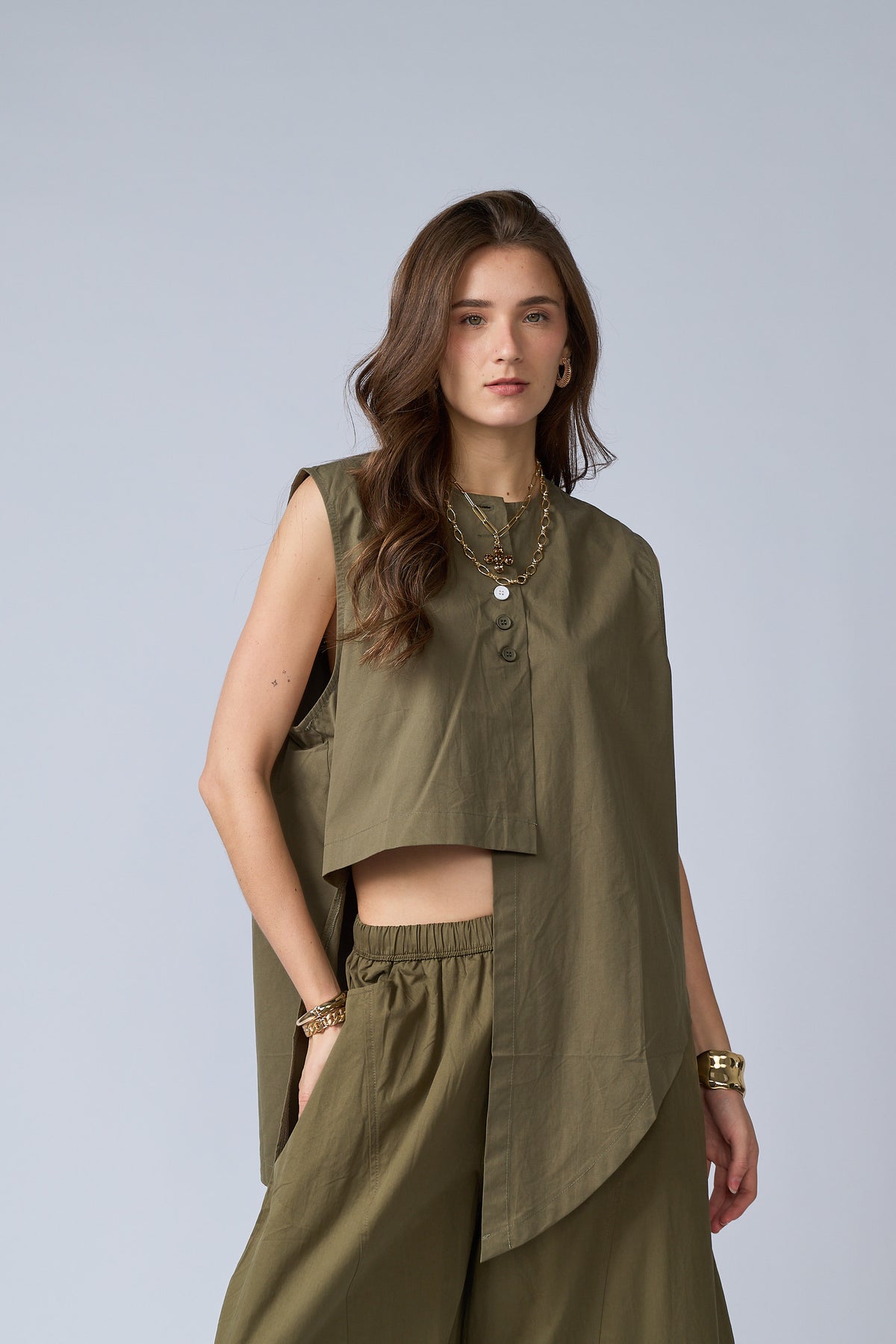 Blusa Desigual Botones