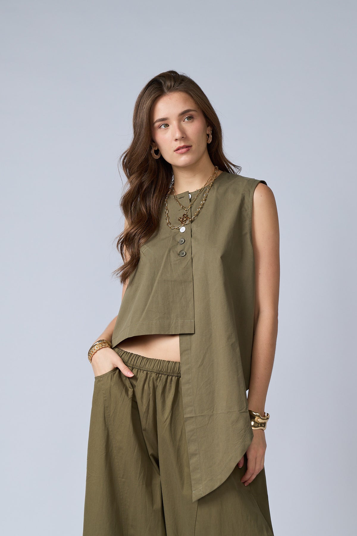 Blusa Desigual Botones