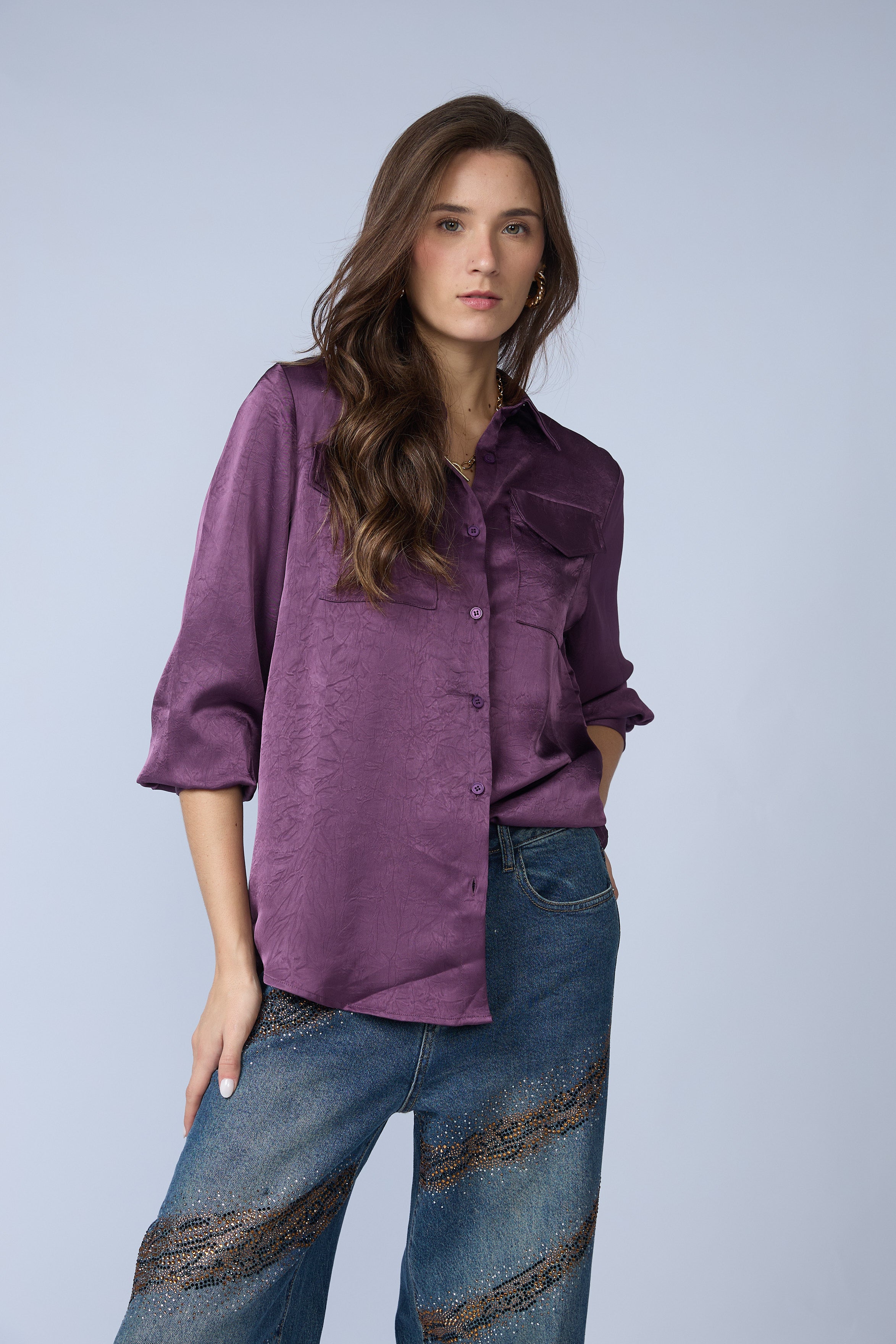 Blusa Dos Bolsillos