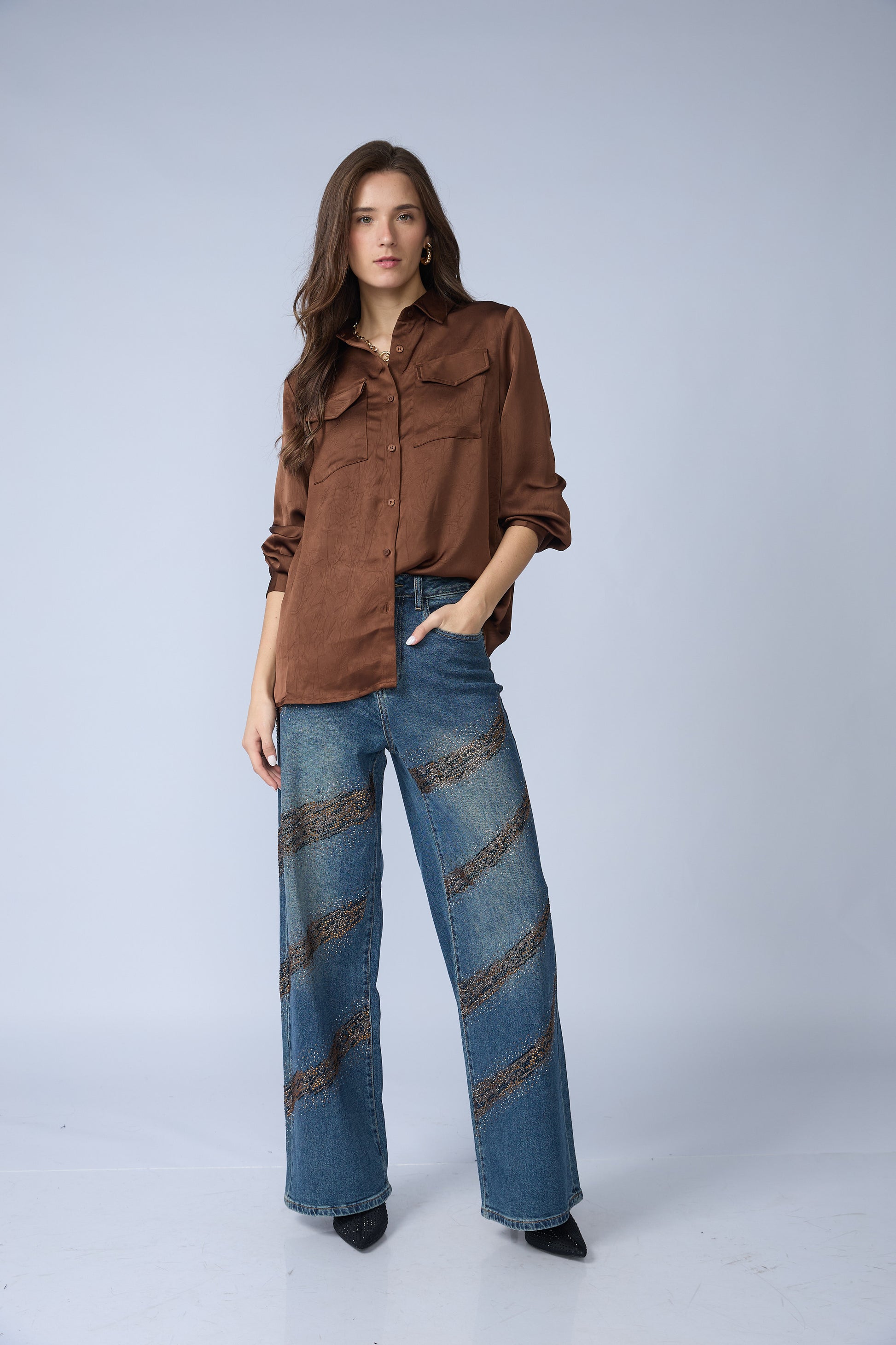 Blusa Dos Bolsillos