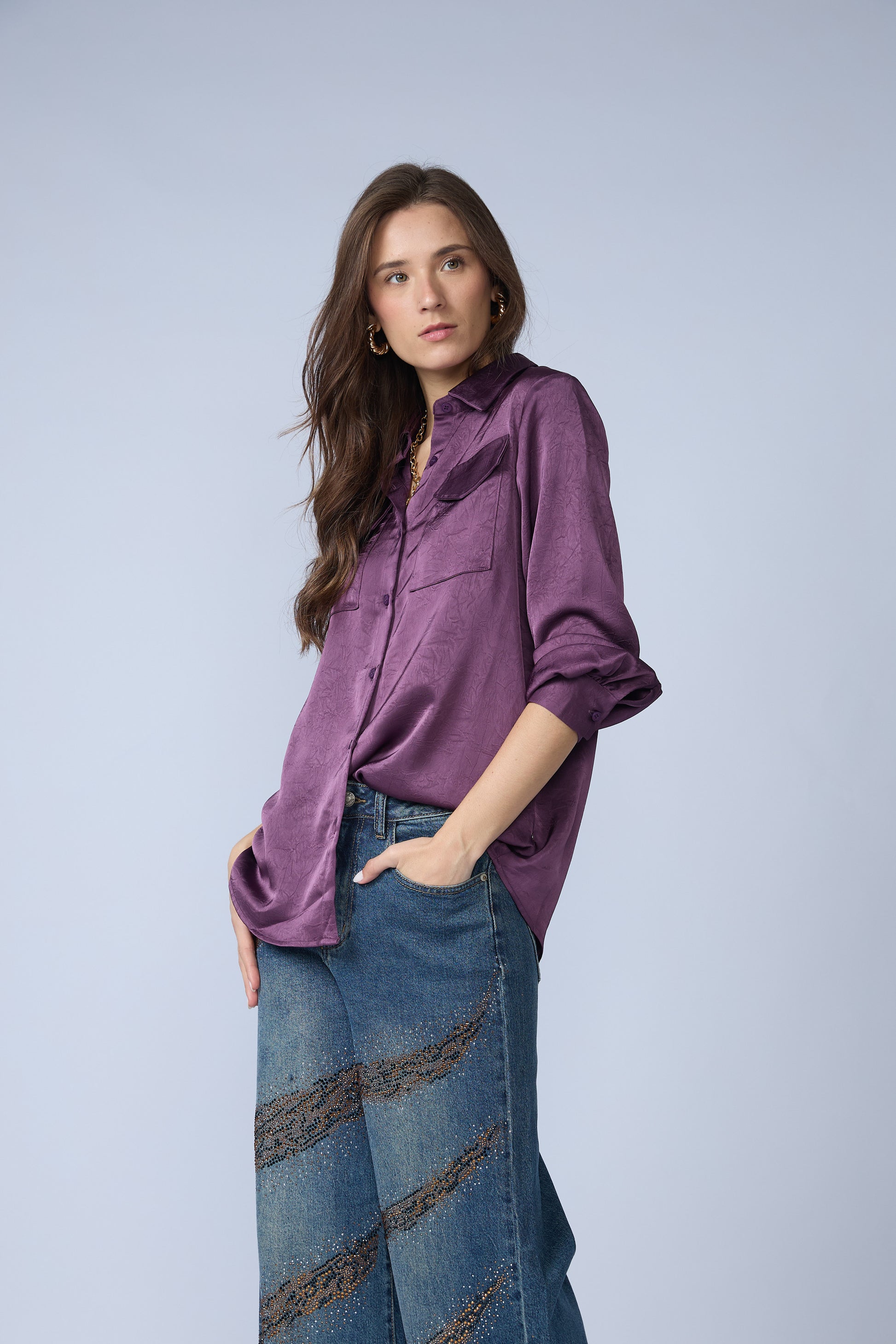 Blusa Dos Bolsillos