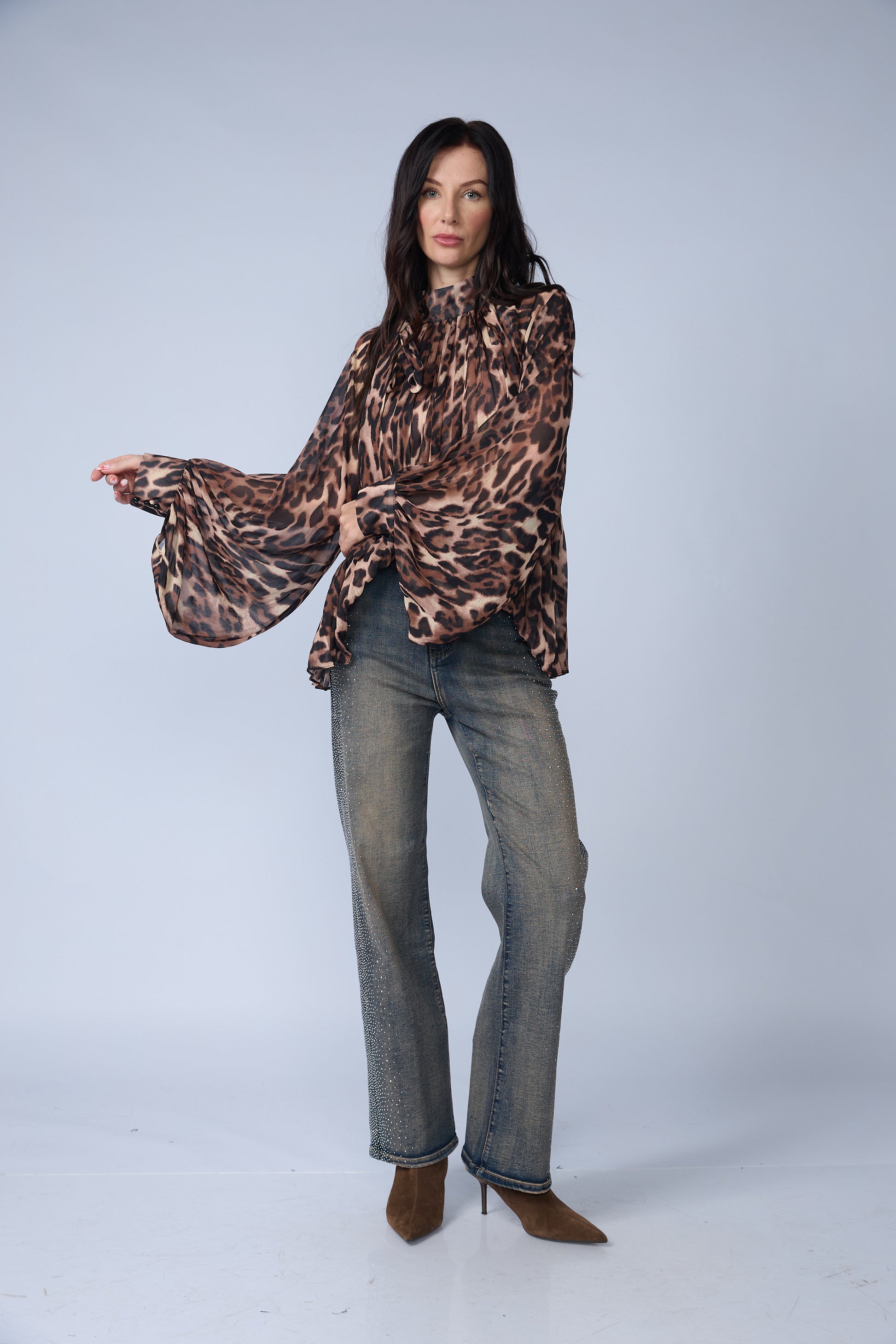 Blusa Estampada Animal Print