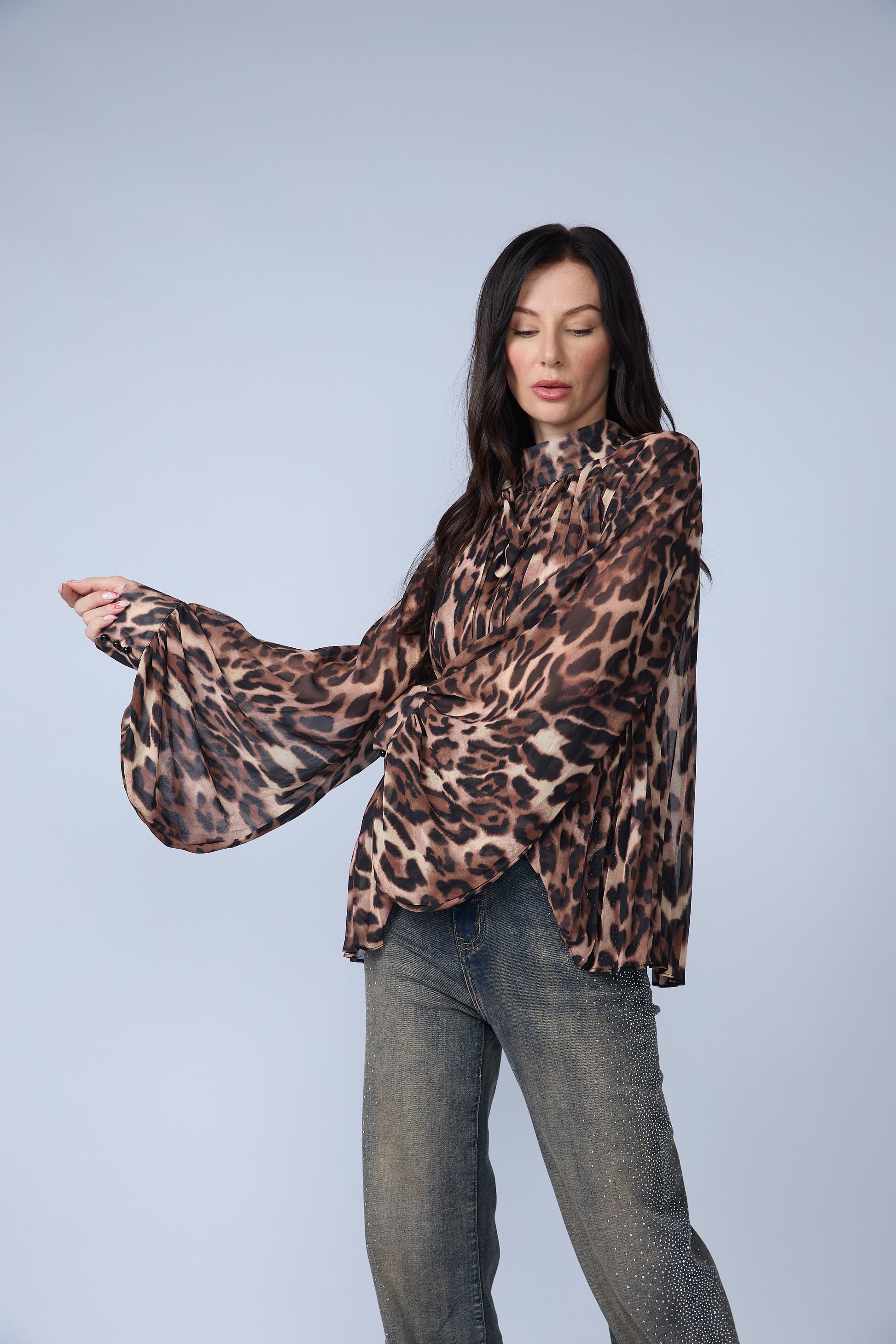 Blusa Estampada Animal Print