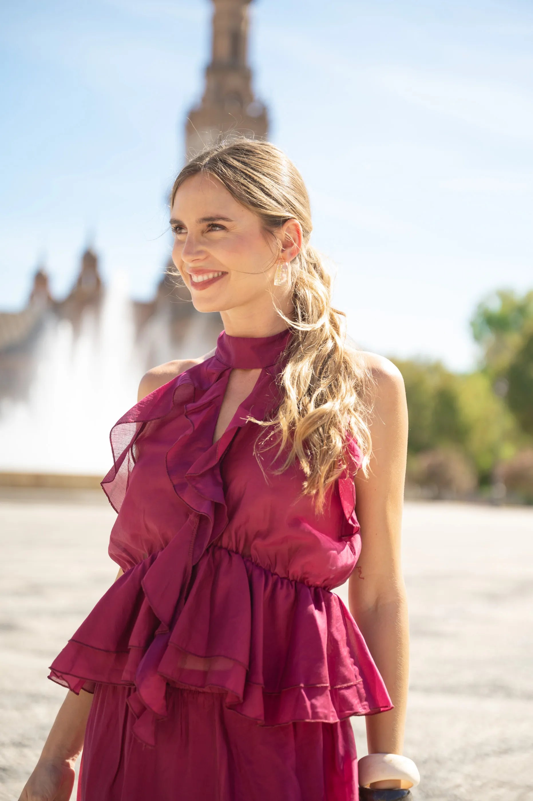 Blusa Halter Vuelos