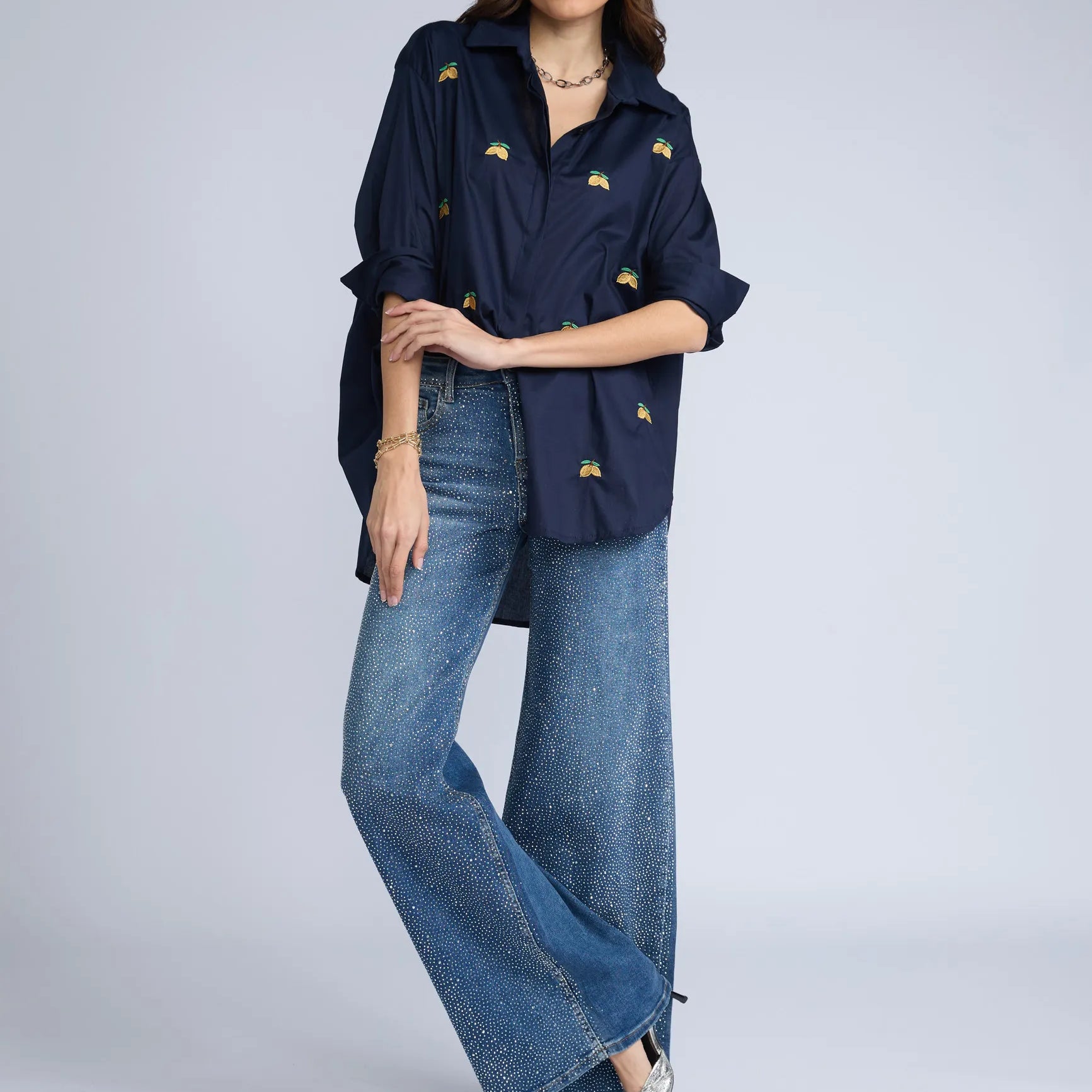 Blusa Oversize Limones