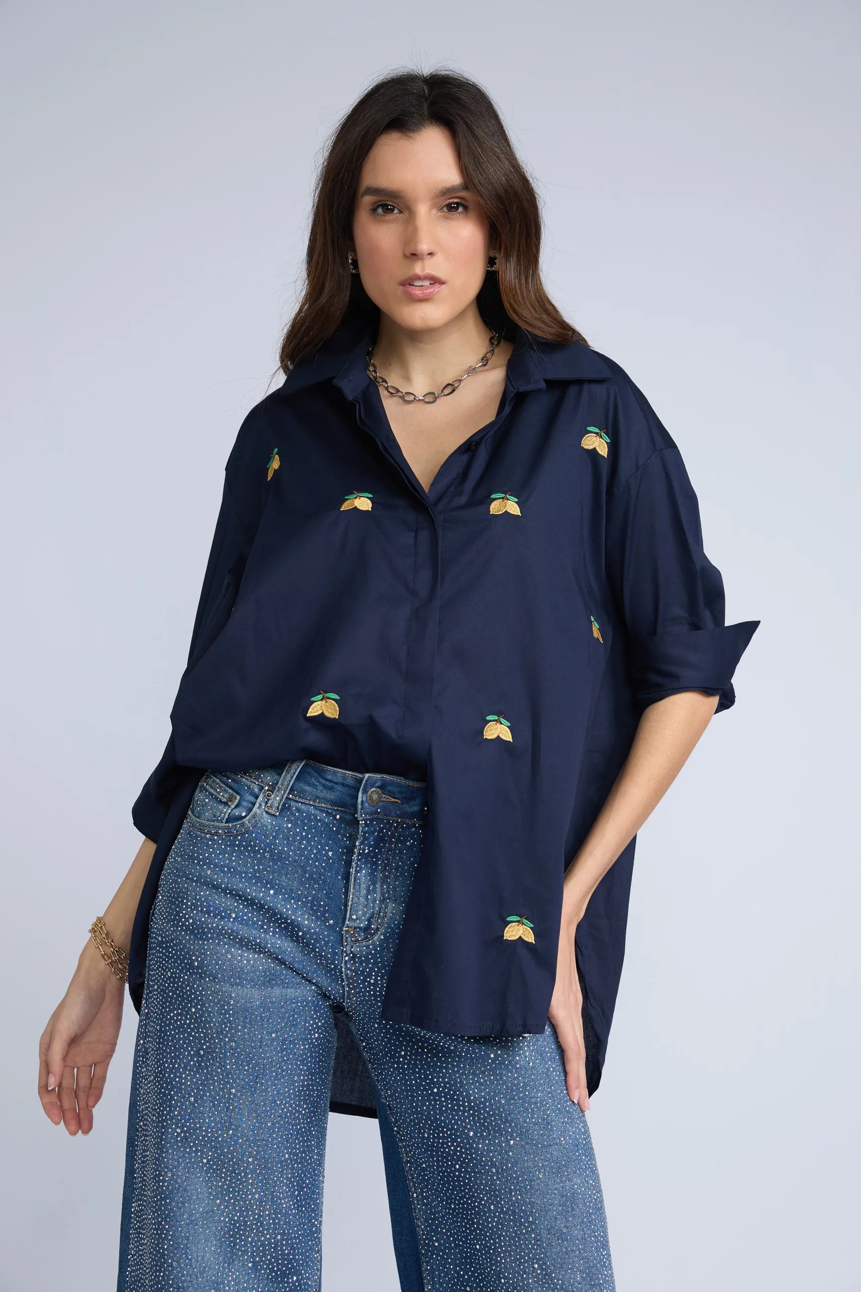 Blusa Oversize Limones