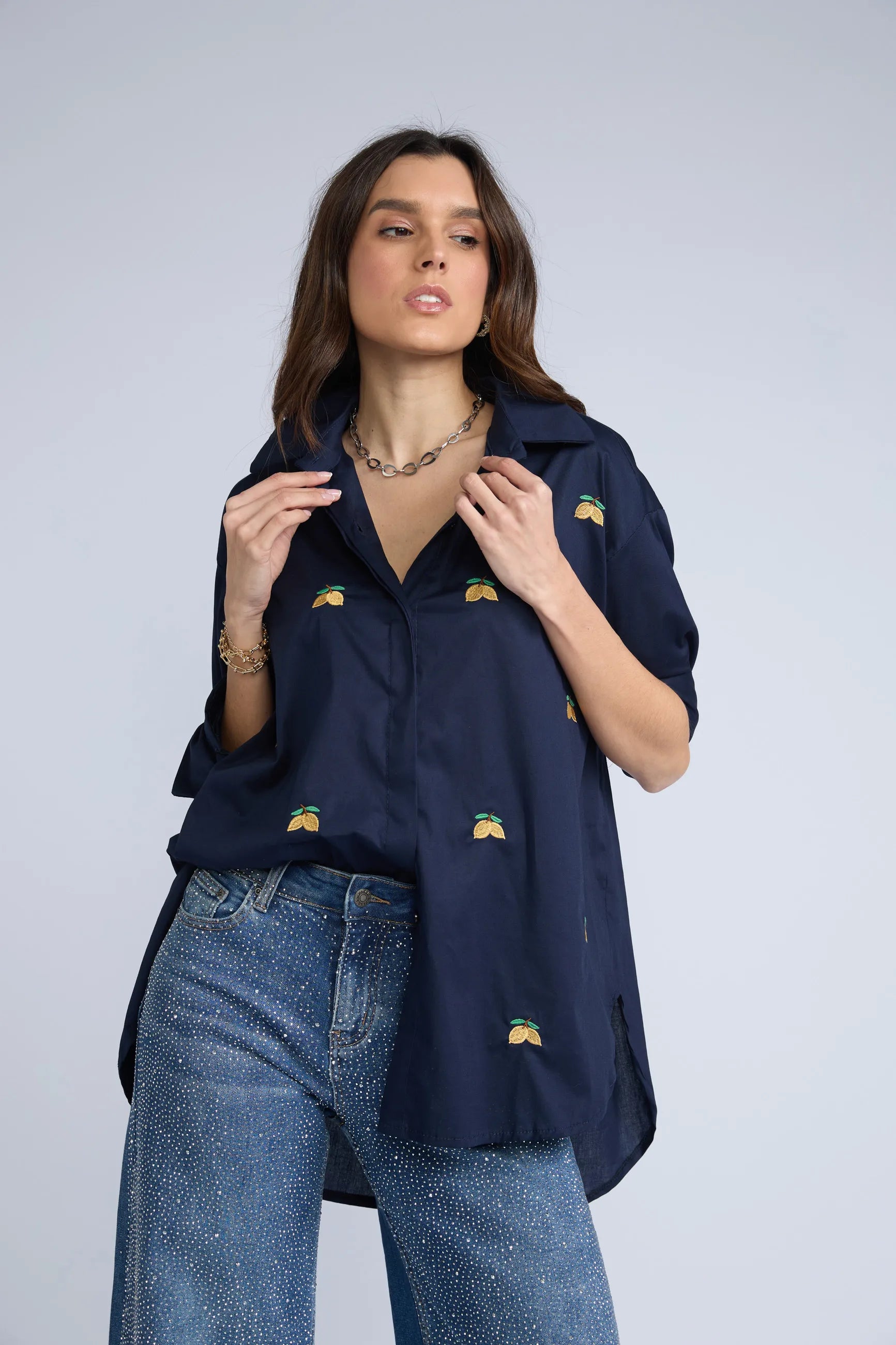 Blusa Oversize Limones