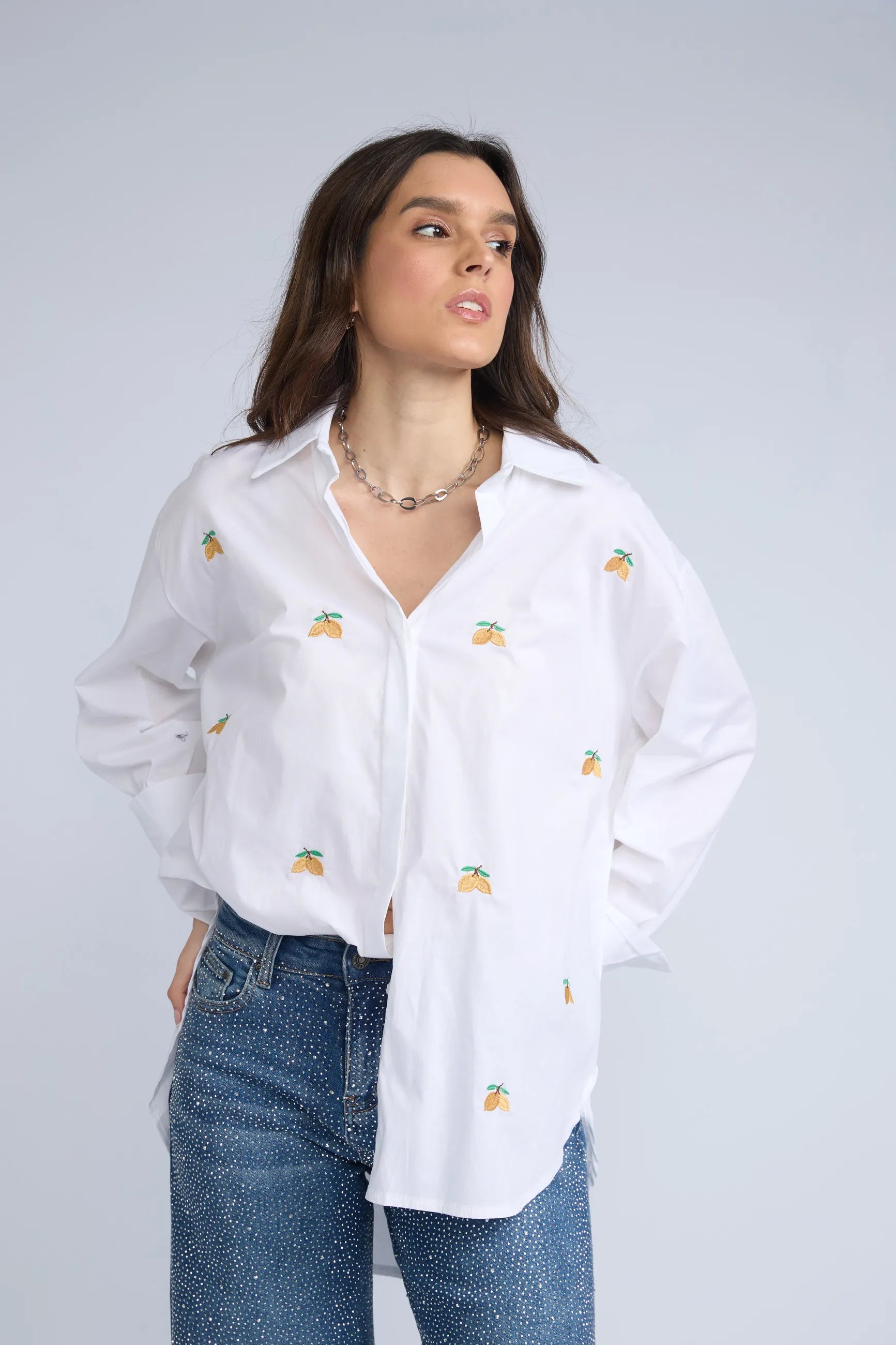 Blusa Oversize Limones