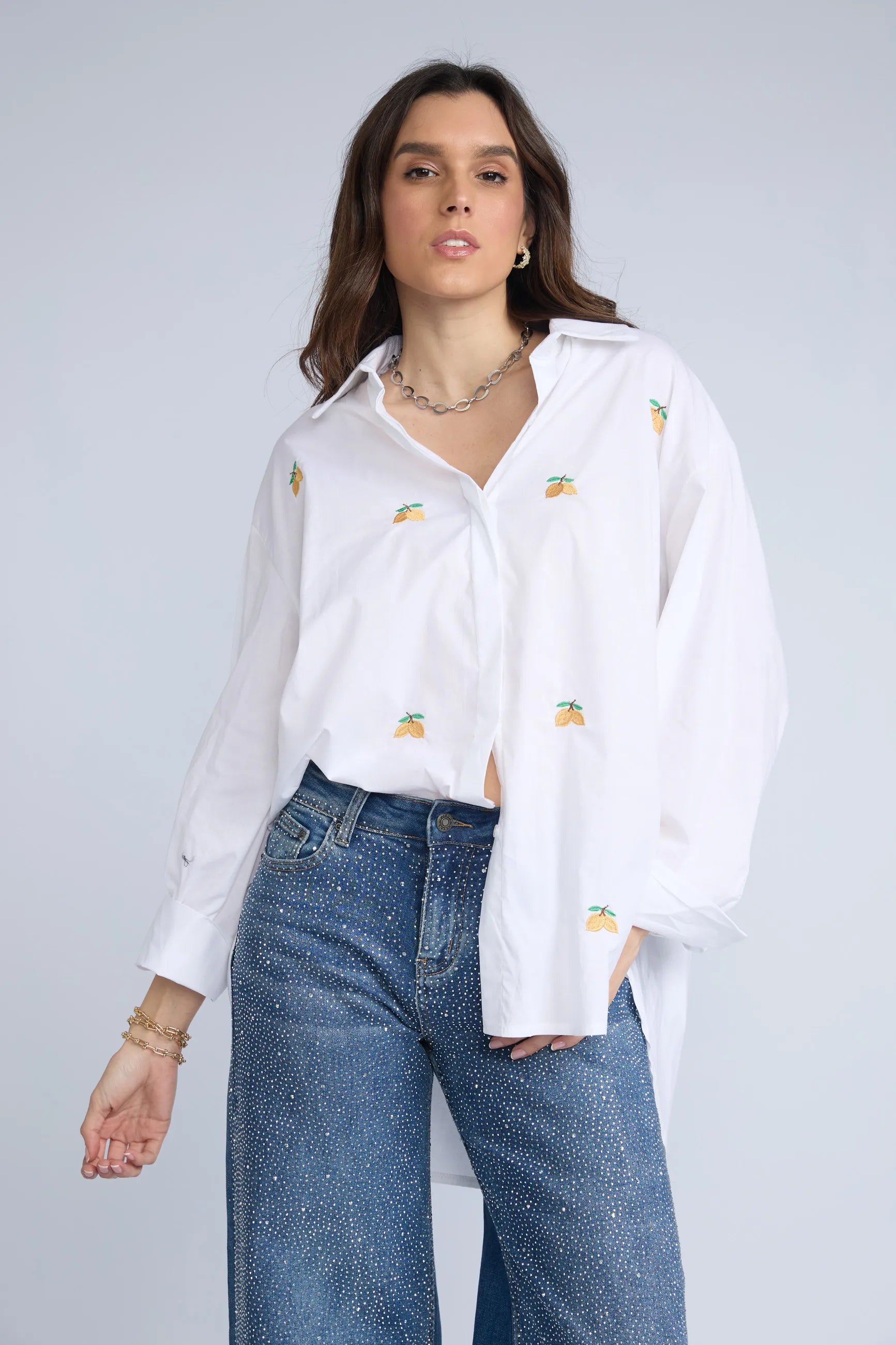 Blusa Oversize Limones