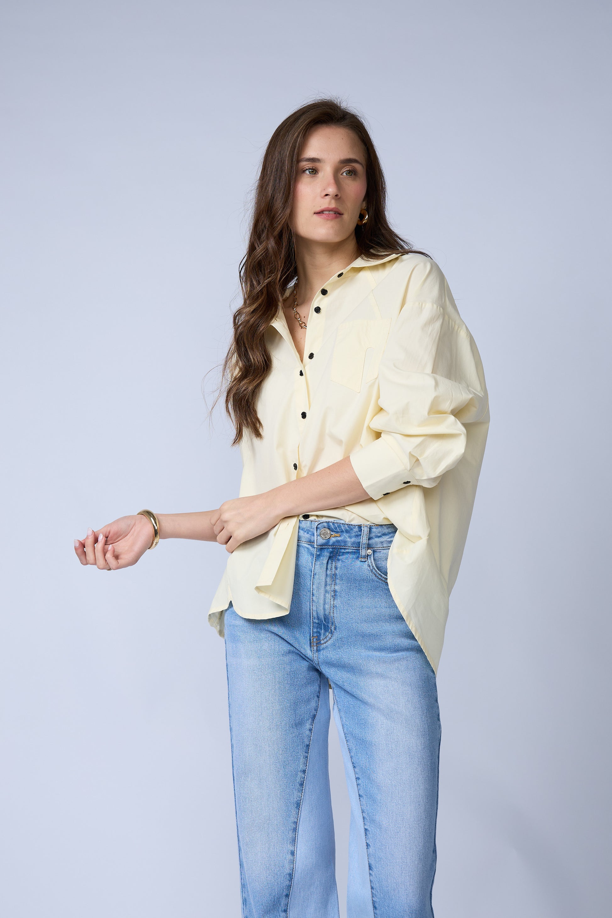 Blusa Rayas Bordado