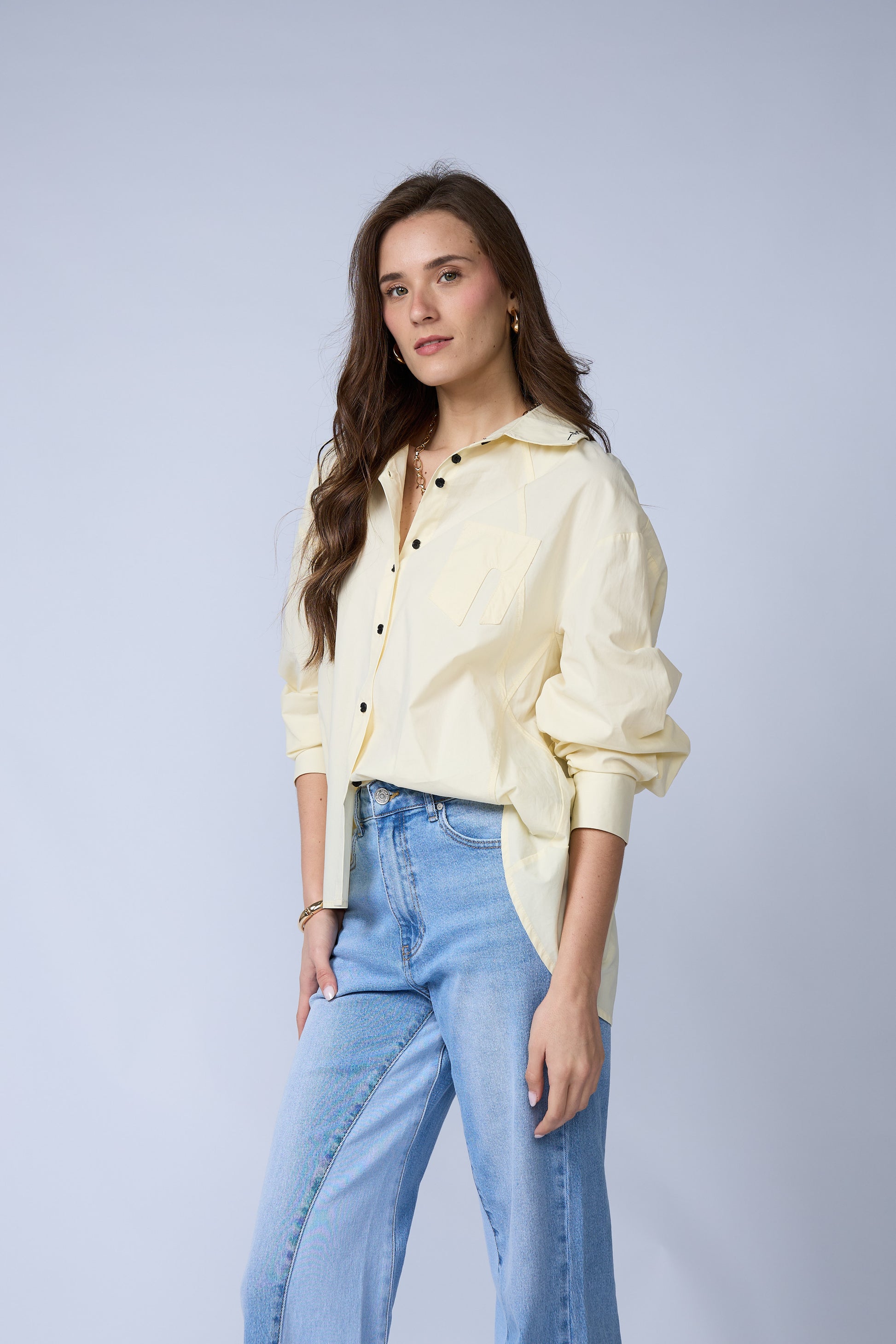 Blusa Rayas Bordado