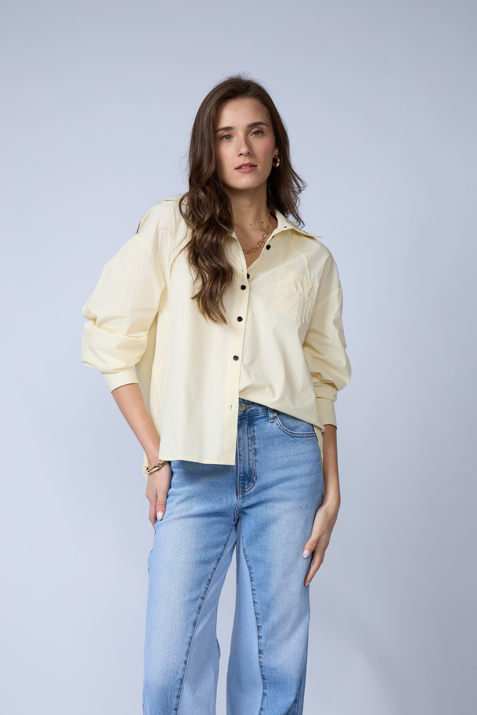 Blusa Rayas Bordado