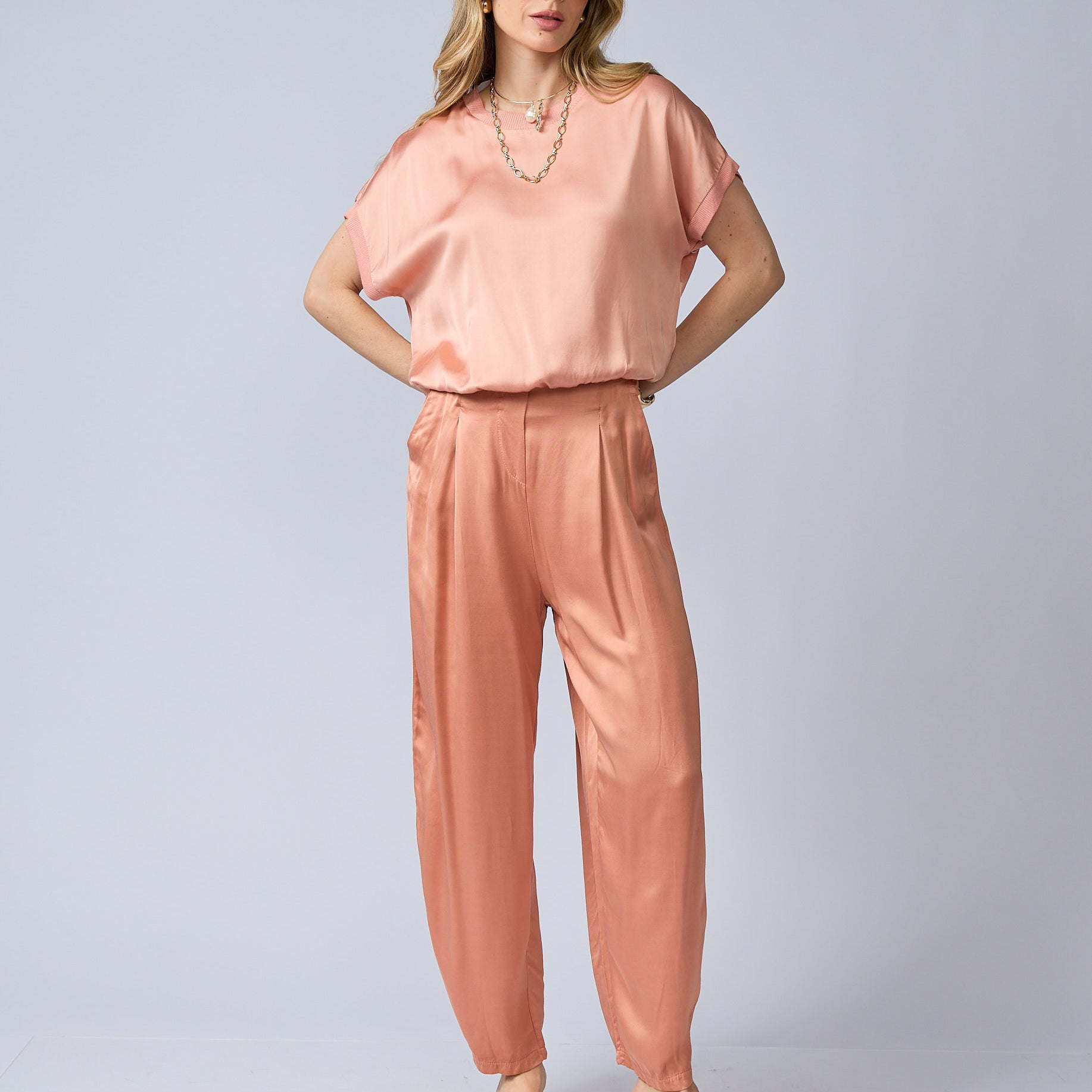 Blusa Seda Rib
