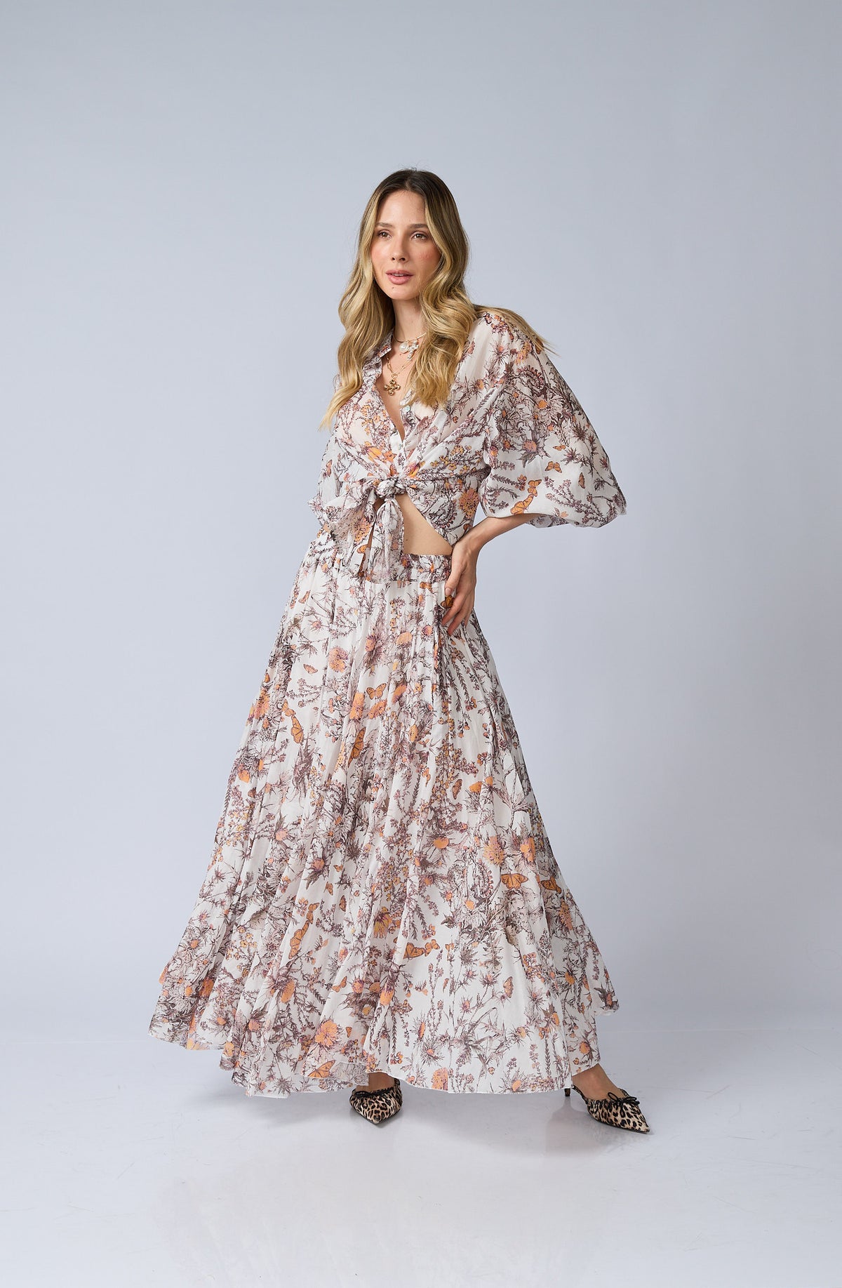 Blusa Flores