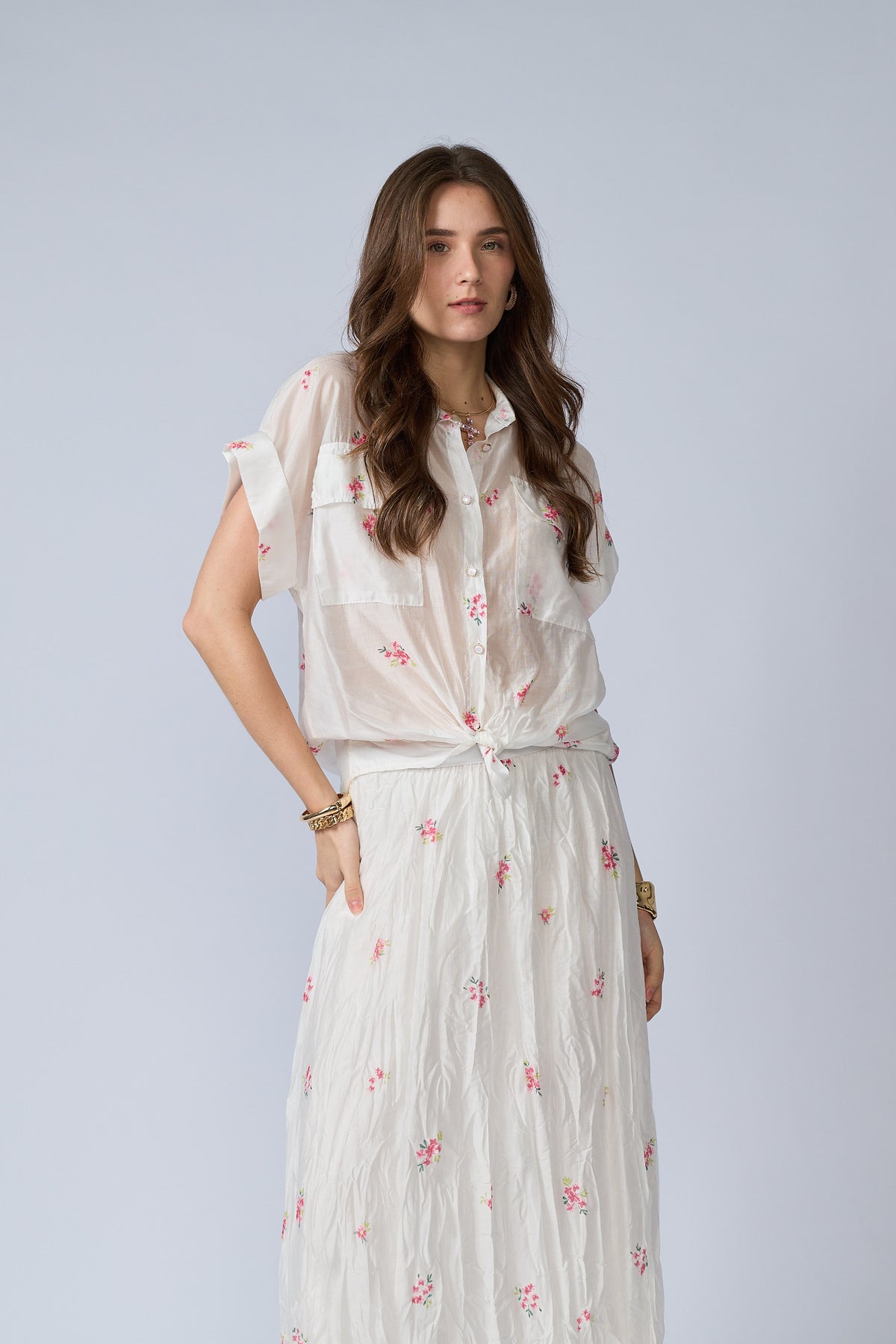 Blusa Flores