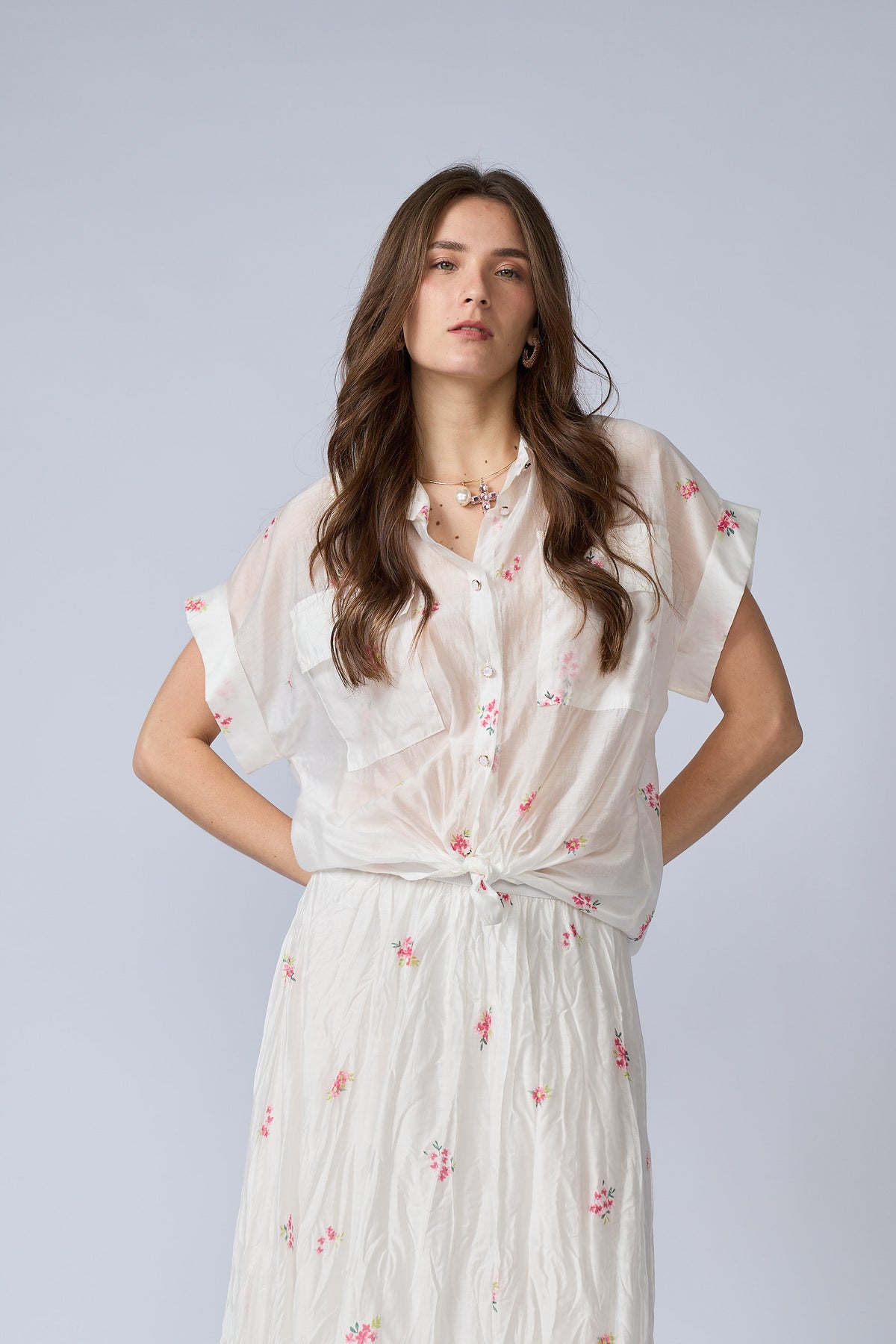 Blusa Flores