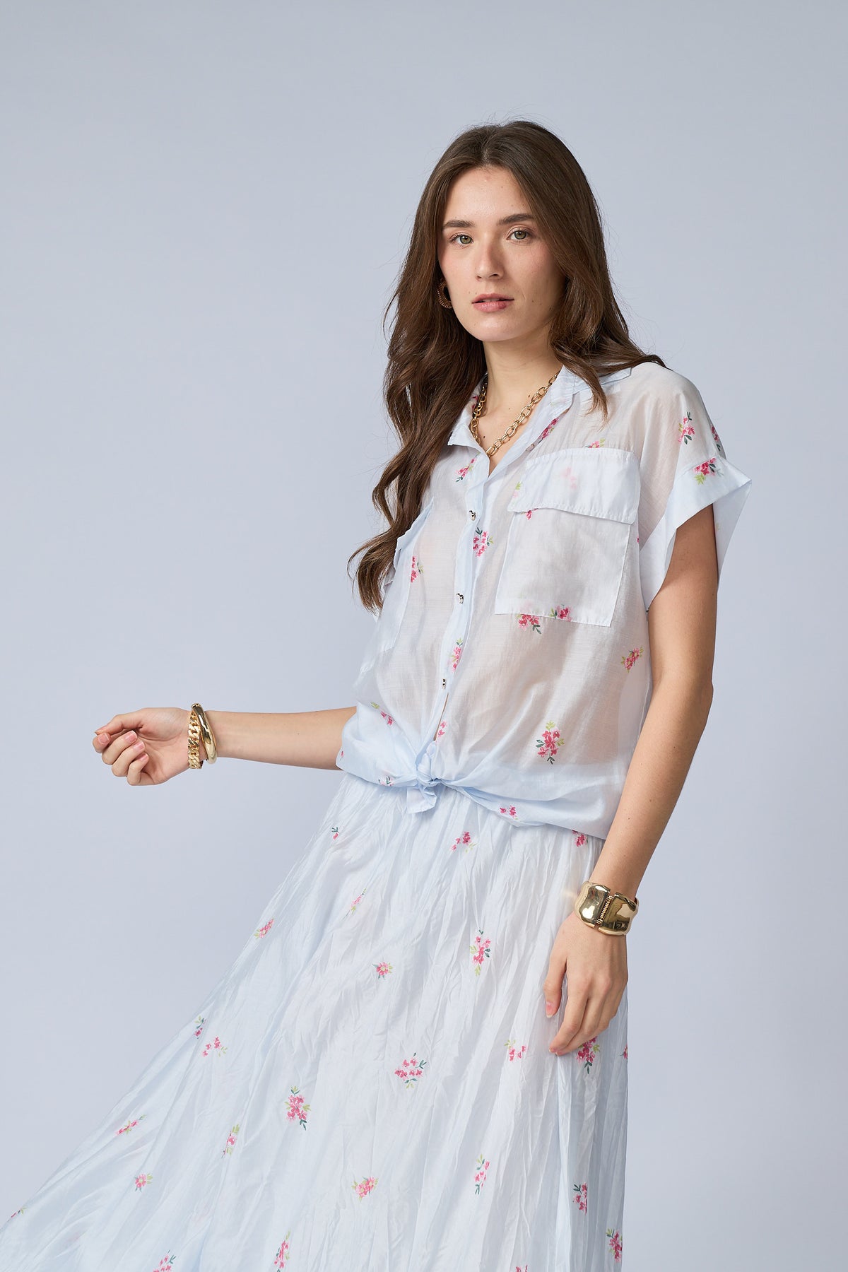 Blusa Flores