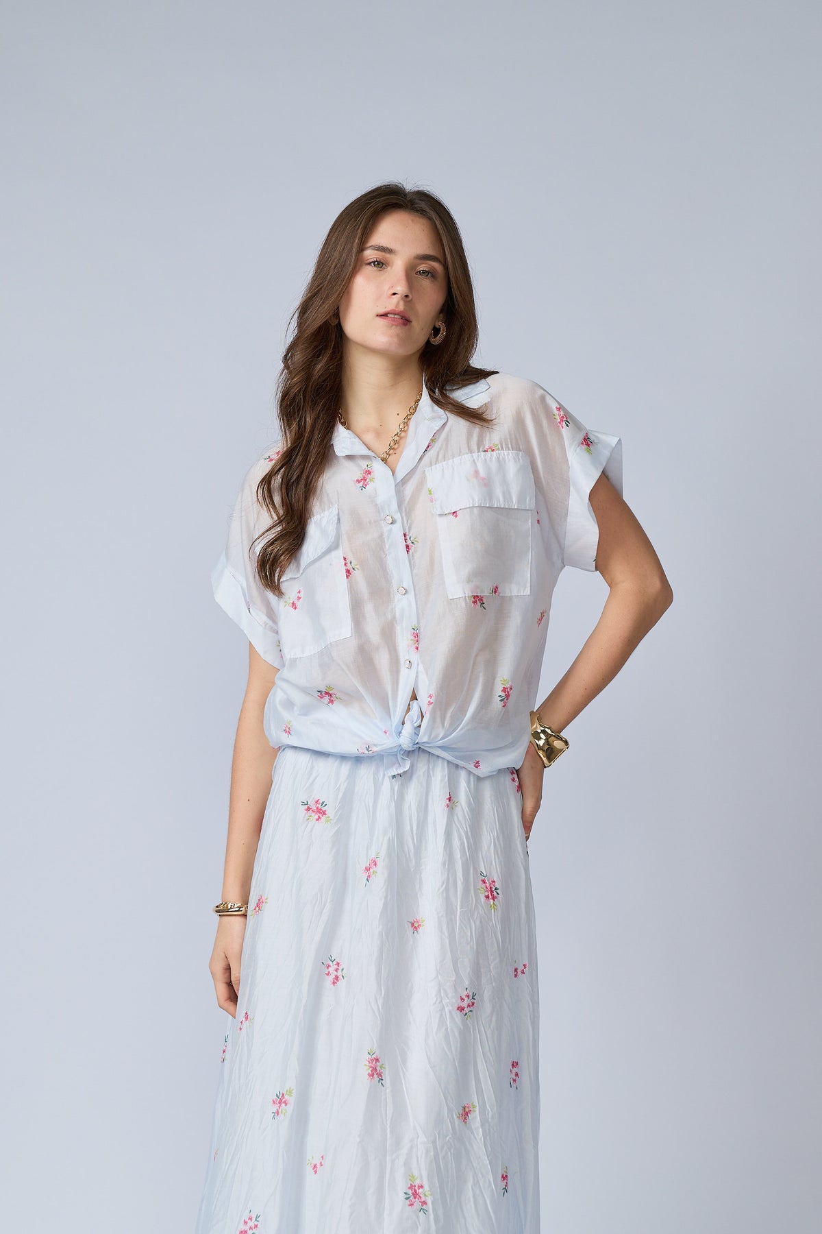 Blusa Flores
