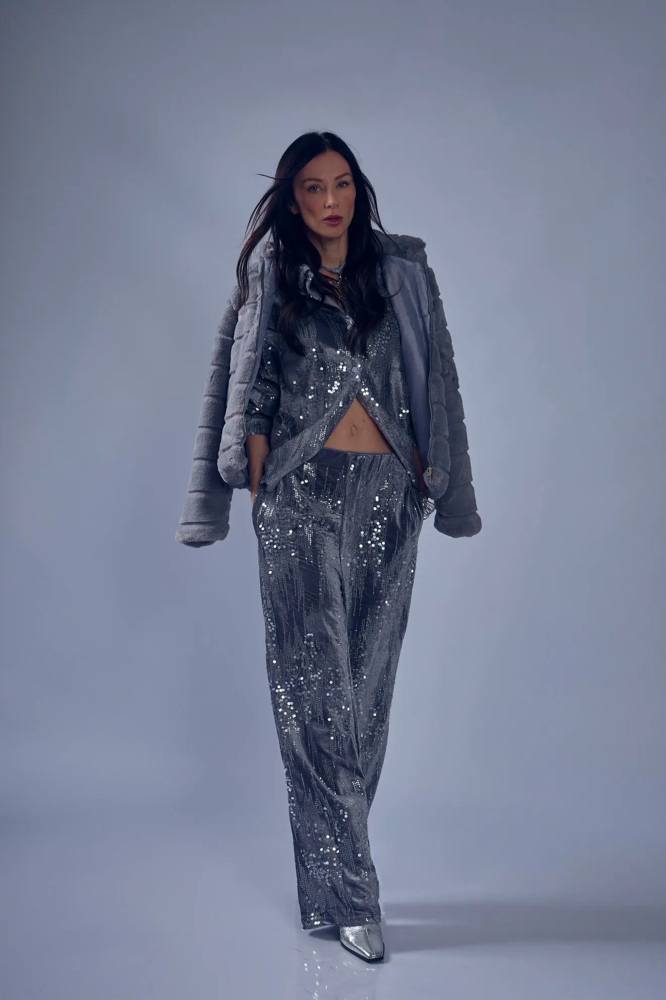 Pantalon Terciopelo Lentejuelas