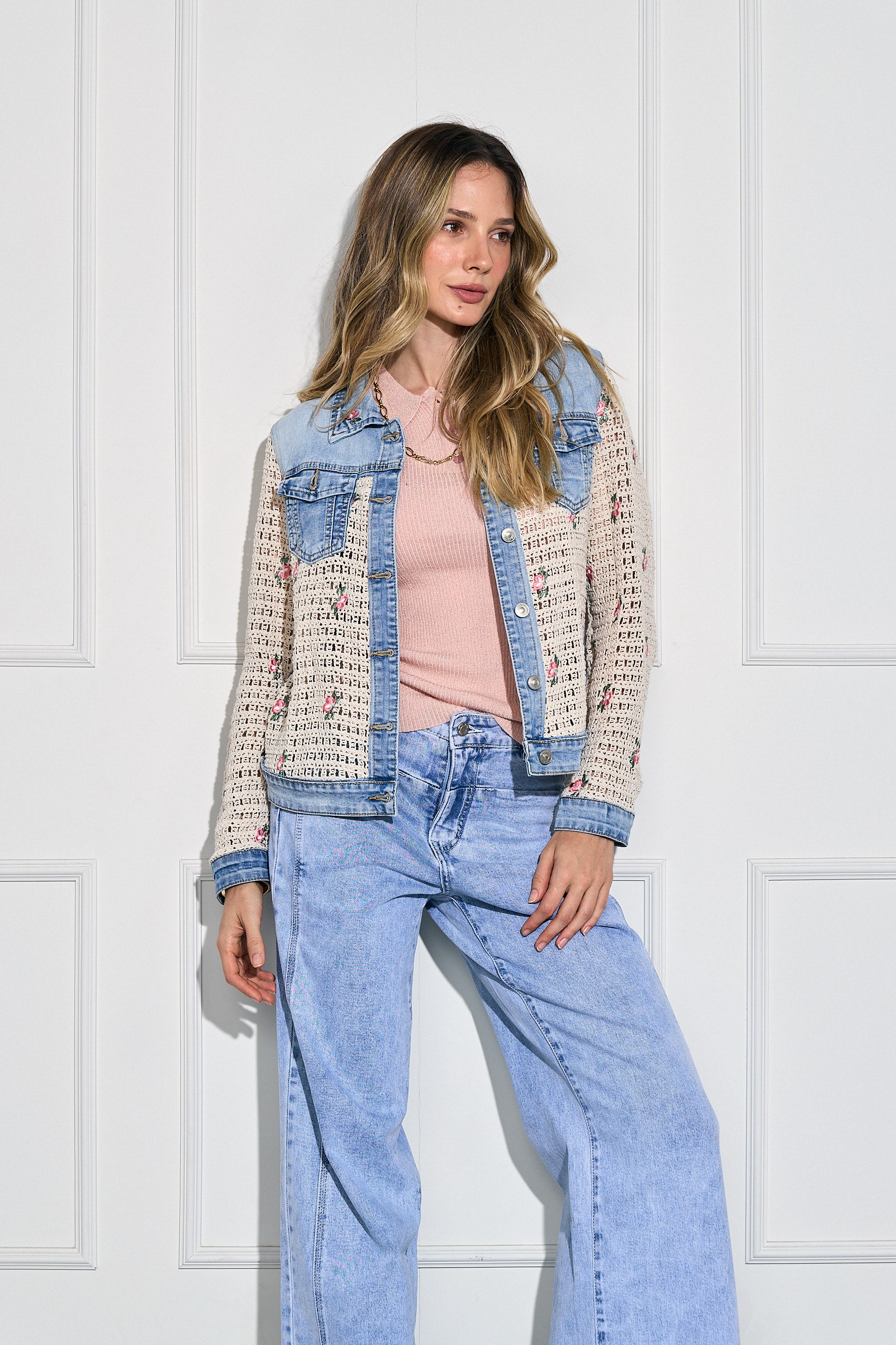 Casaca Denim Calada