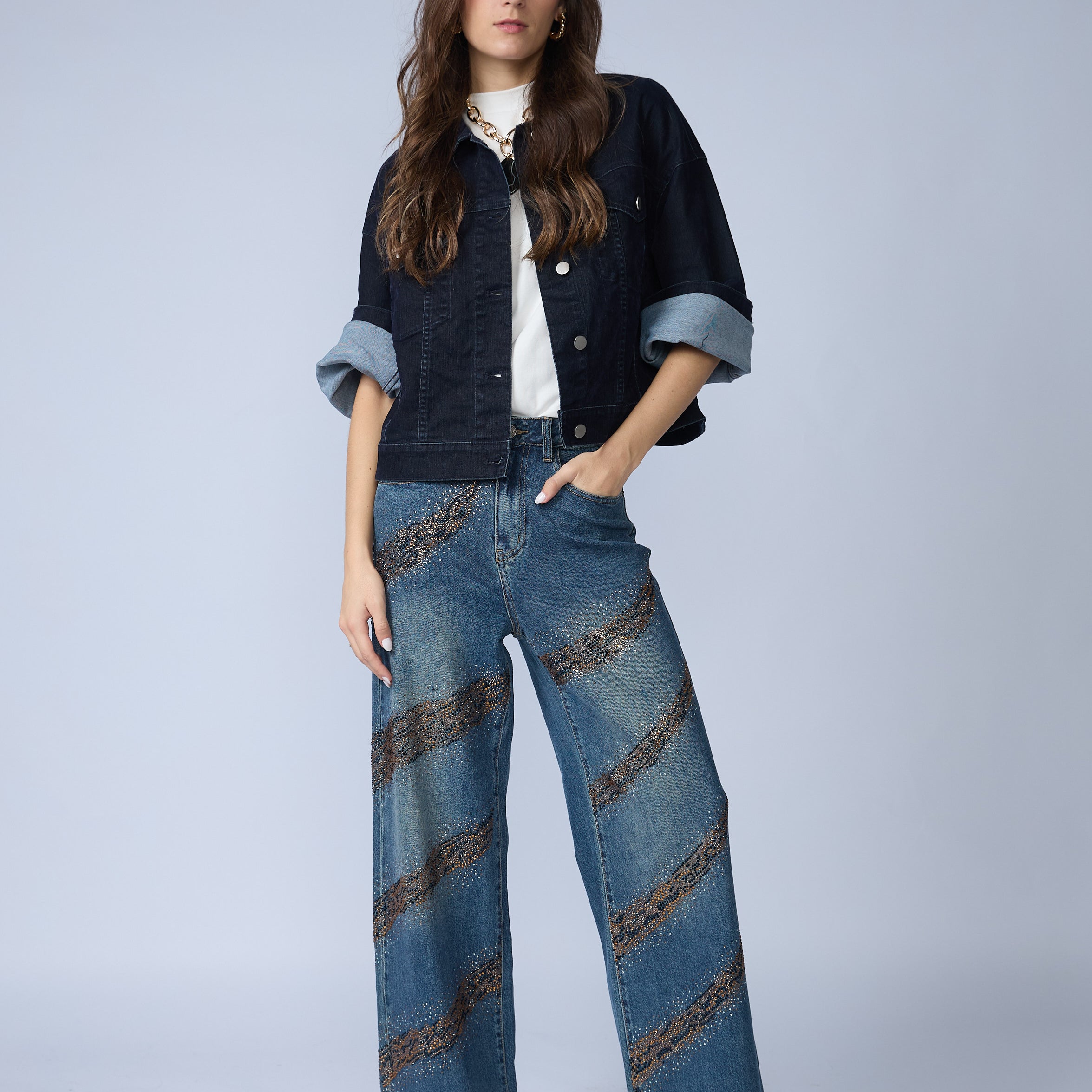 Casaca Denim Wash