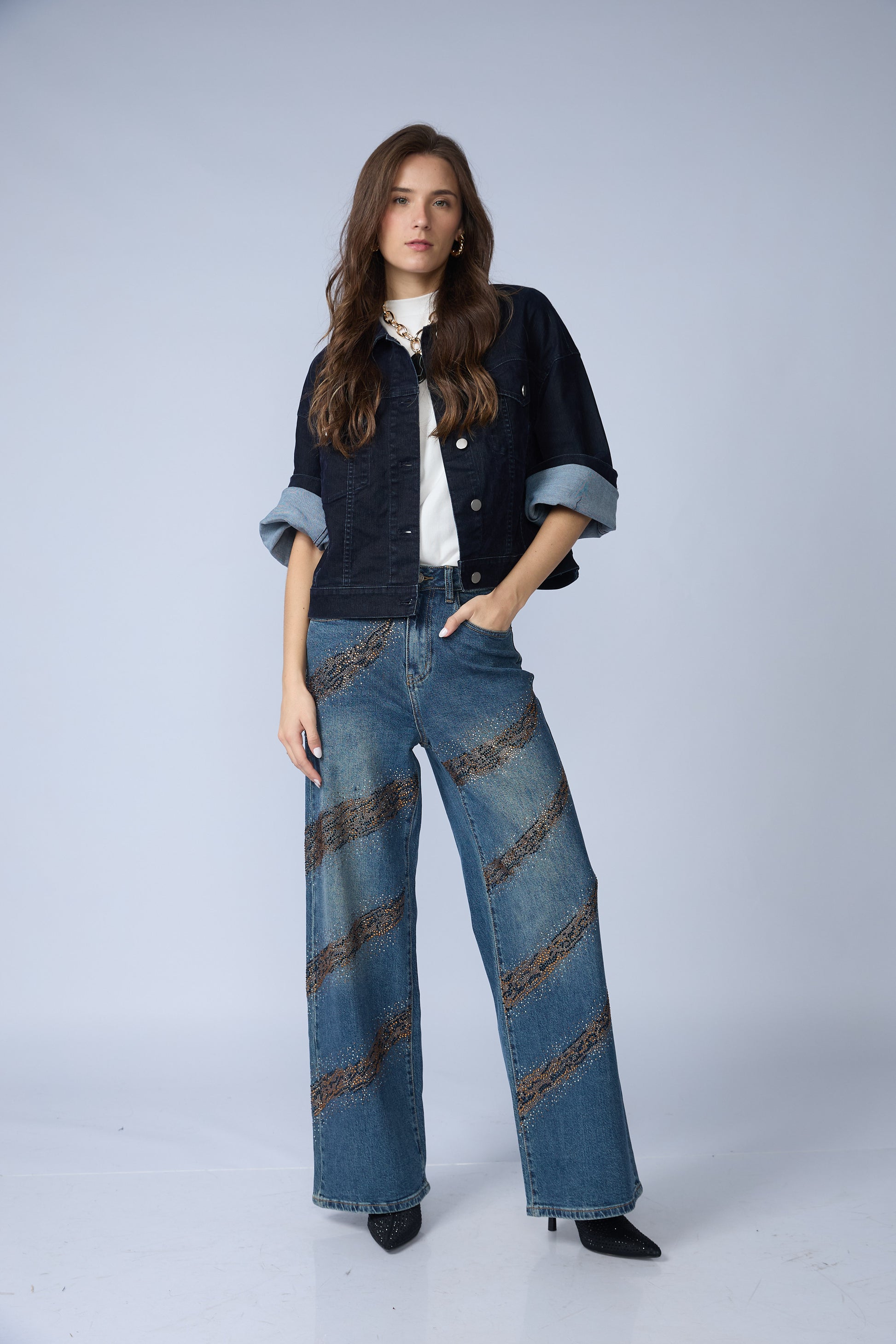 Casaca Denim Wash